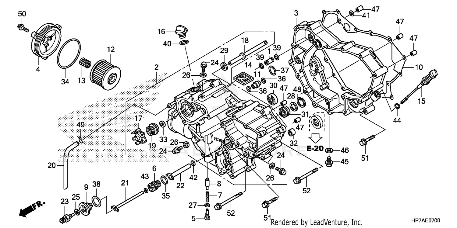 FRONT CRANKCASE COVER