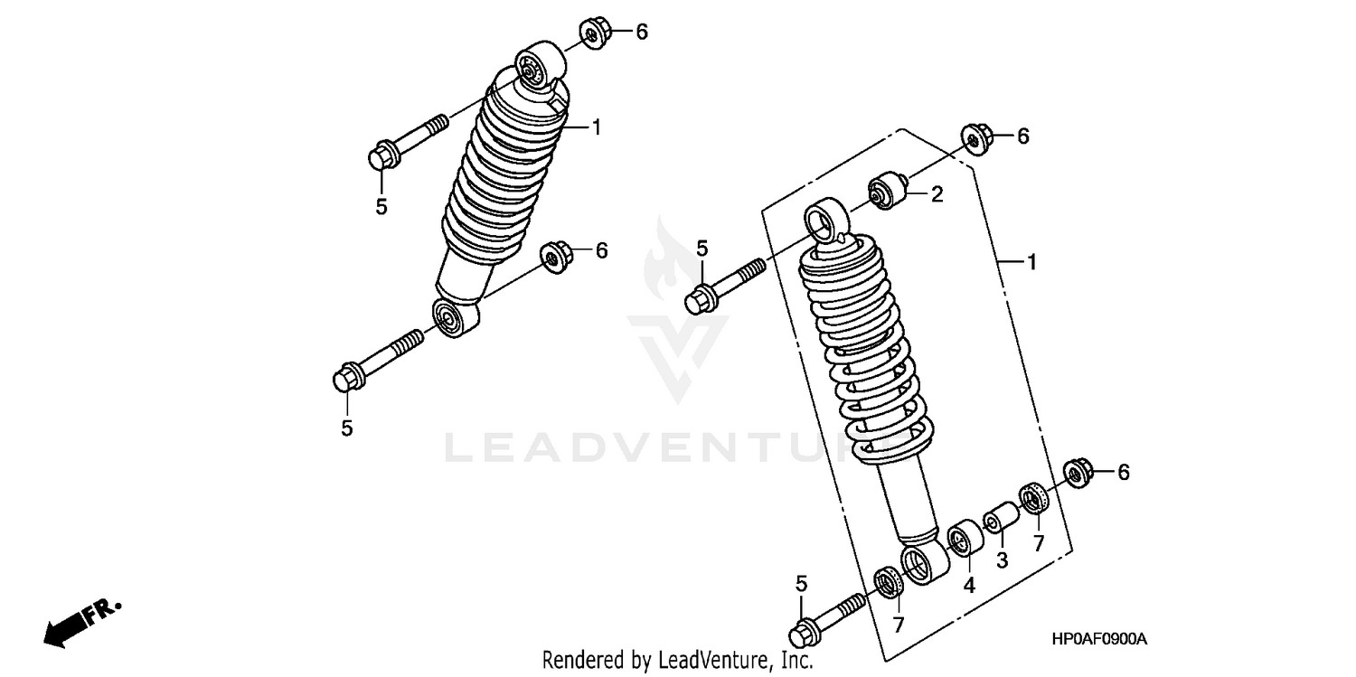 FRONT SHOCK ABSORBER