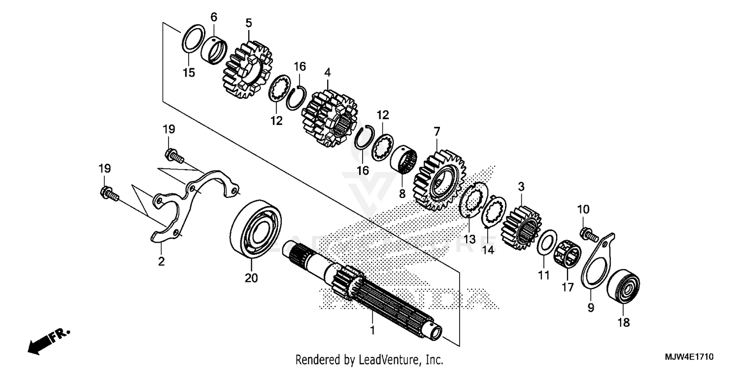 TRANSMISSION (MAINSHAFT)