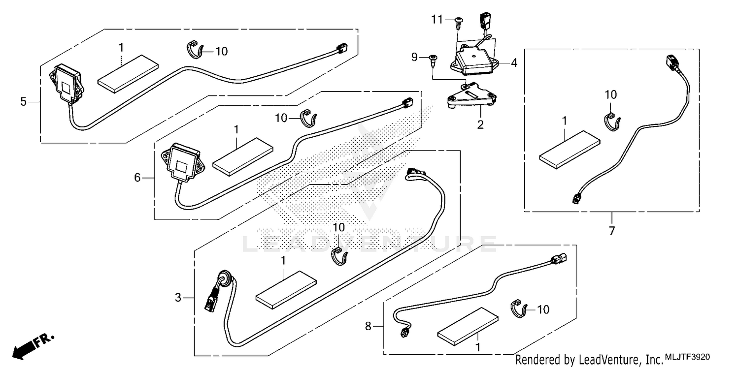 ANTENNA SET@CORD SET