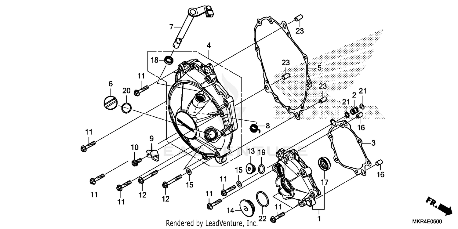 RIGHT CRANKCASE COVER