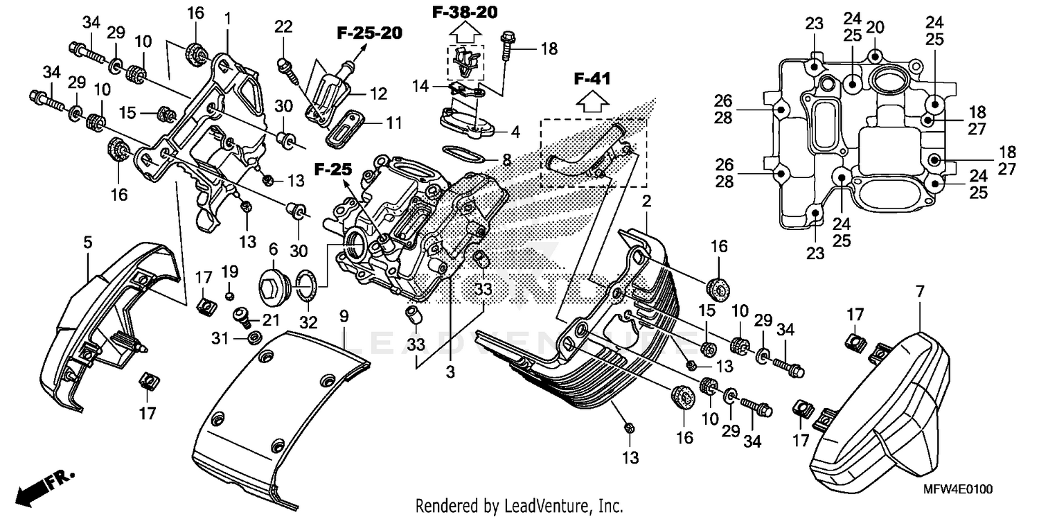 FRONT CYLINDER HEAD COVER