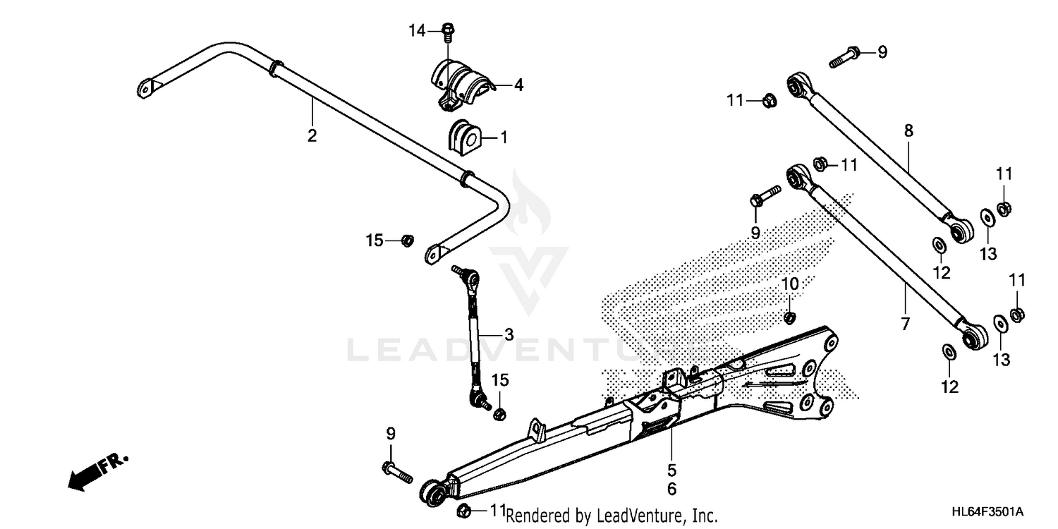 REAR ARM@REAR STABILIZER (2)