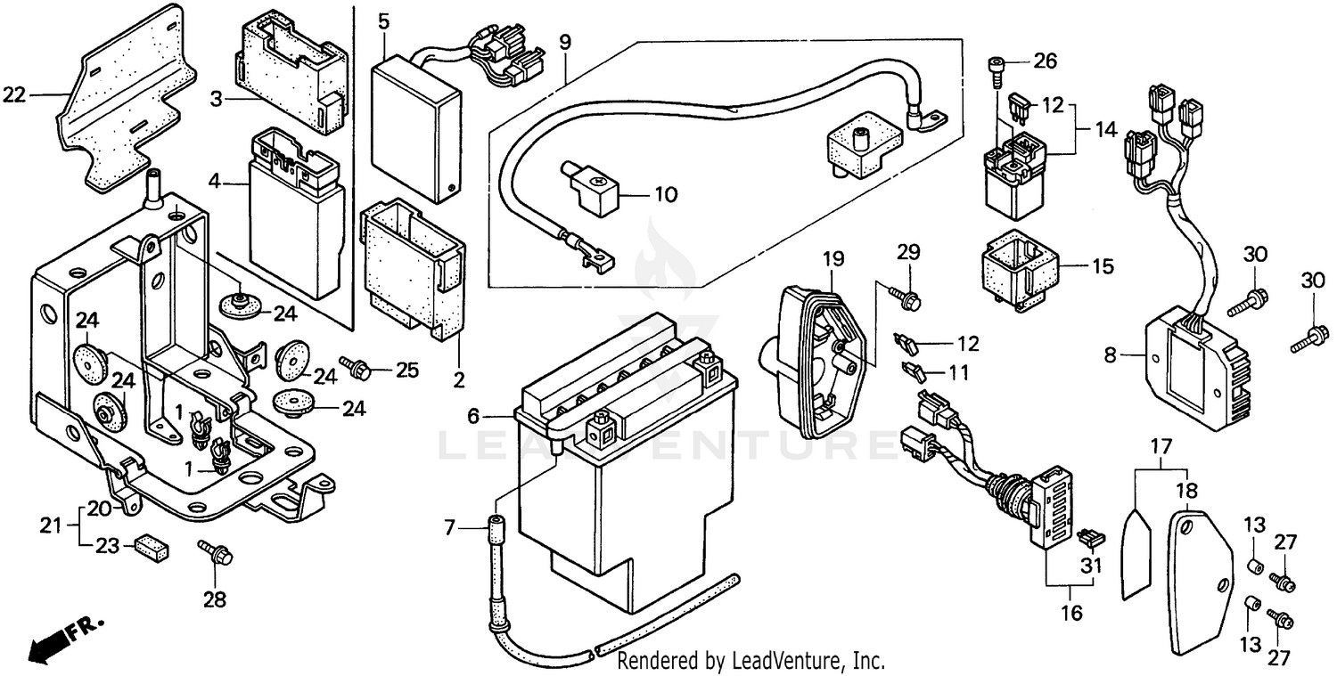1100C/C2BATTERY 95-97