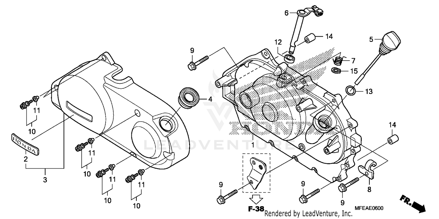 RIGHT CRANKCASE COVER