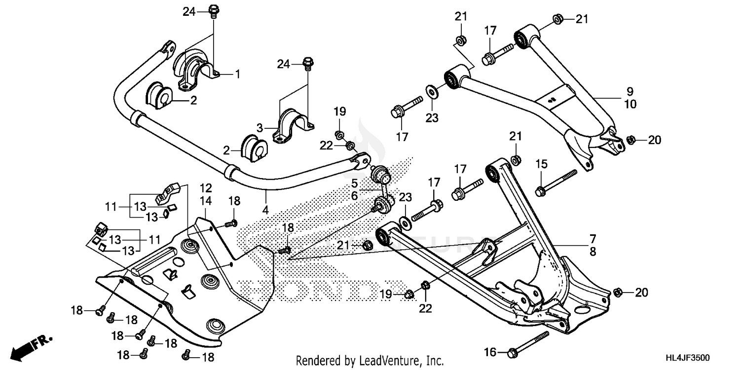 REAR ARM@REAR STABILIZER