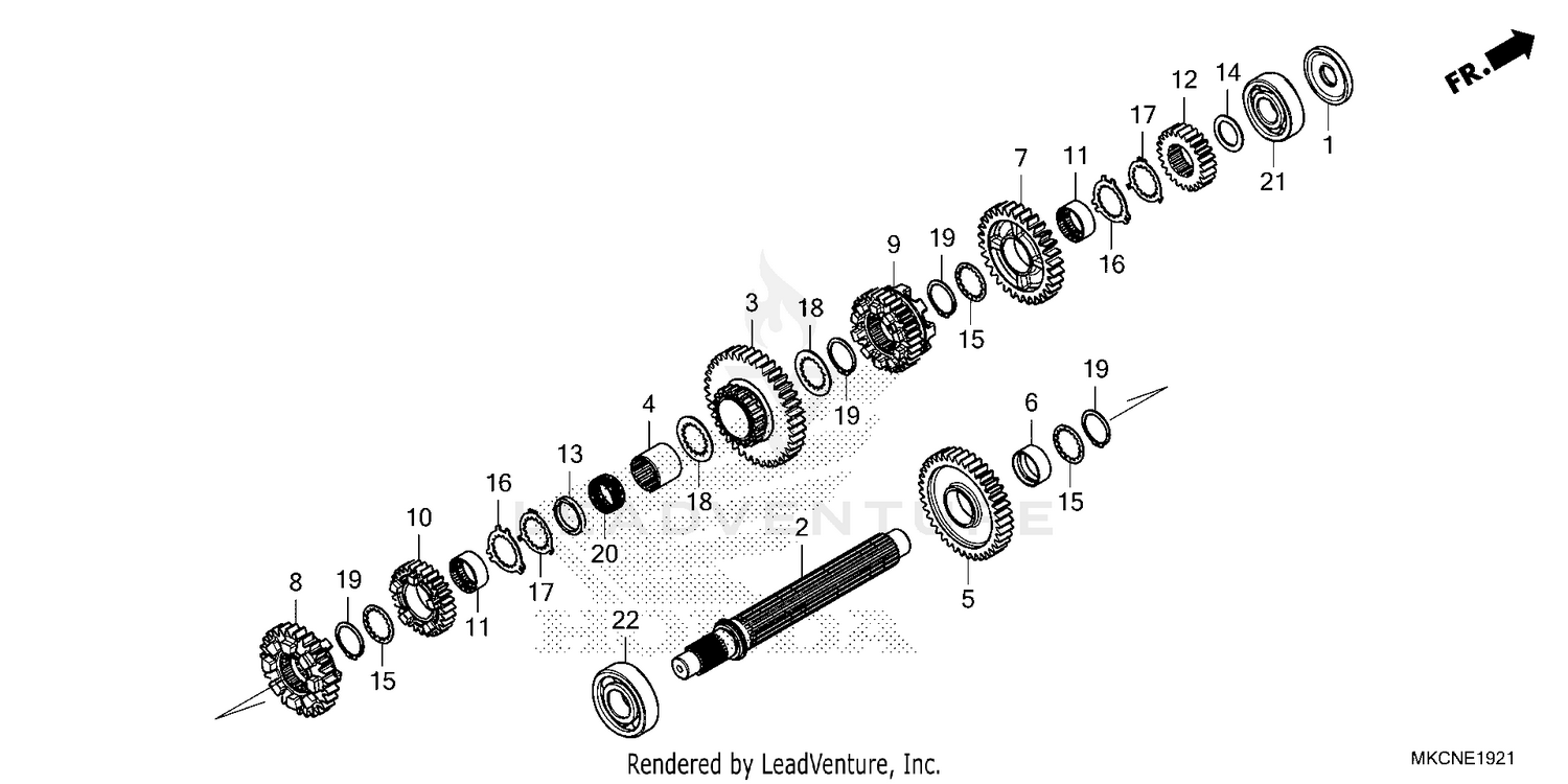TRANSMISSION             (COUNTERSHAFT) (DCT)