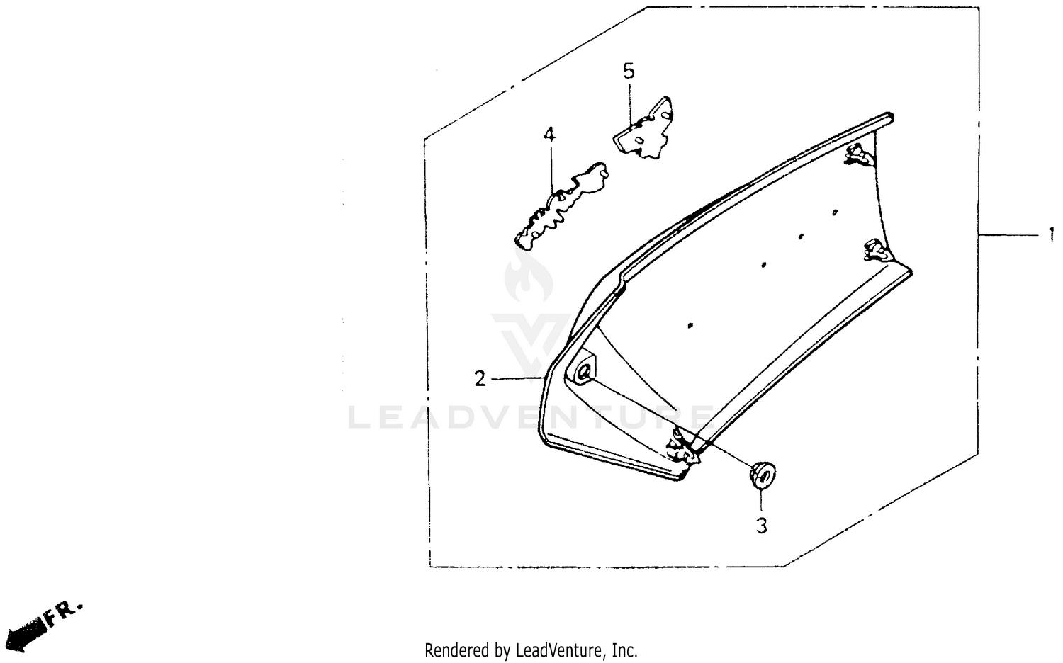R. SIDE COVER SET 92