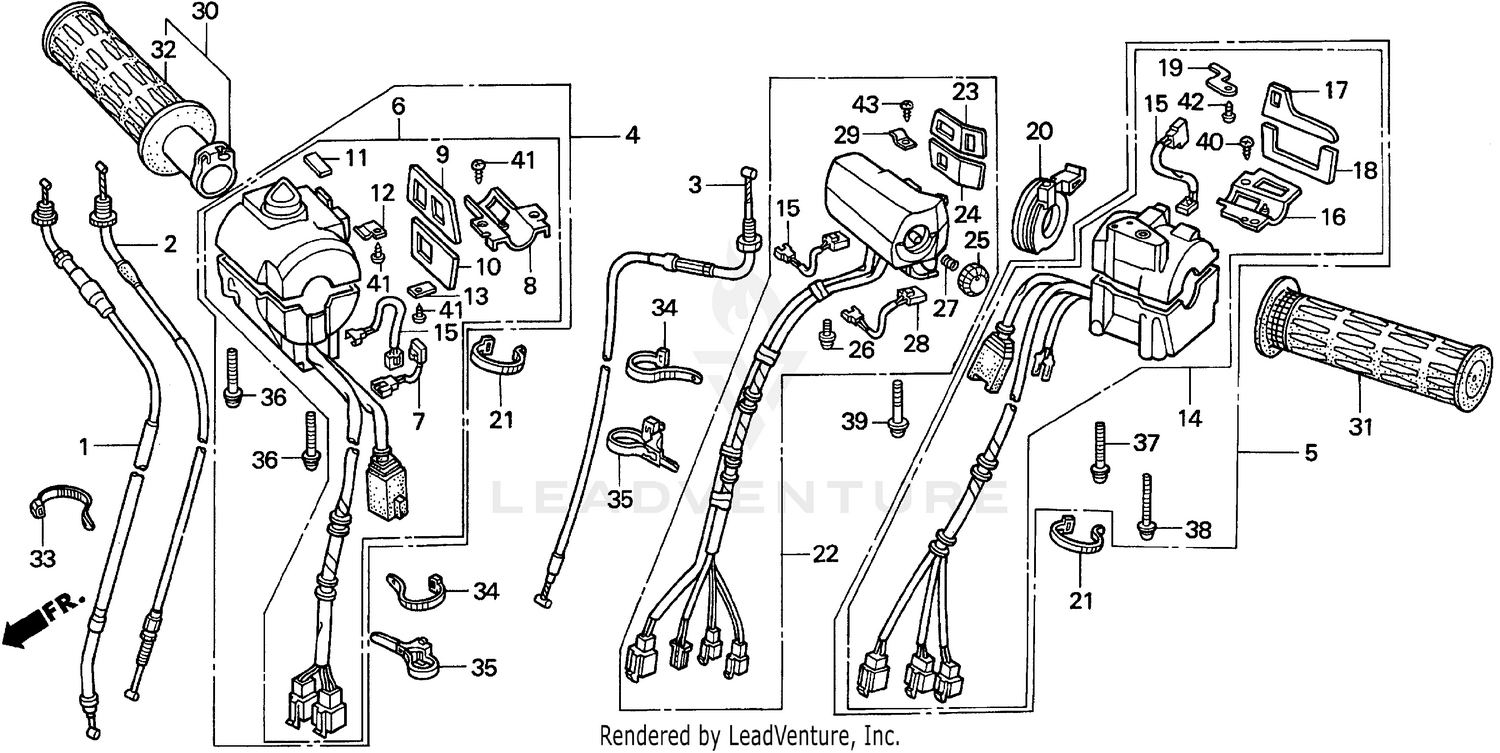 SE HANDLE + SWITCH + CABLES
