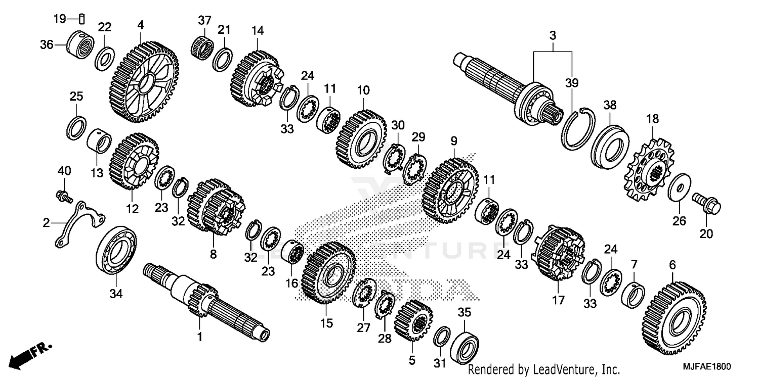 TRANSMISSION (CTX700/A)