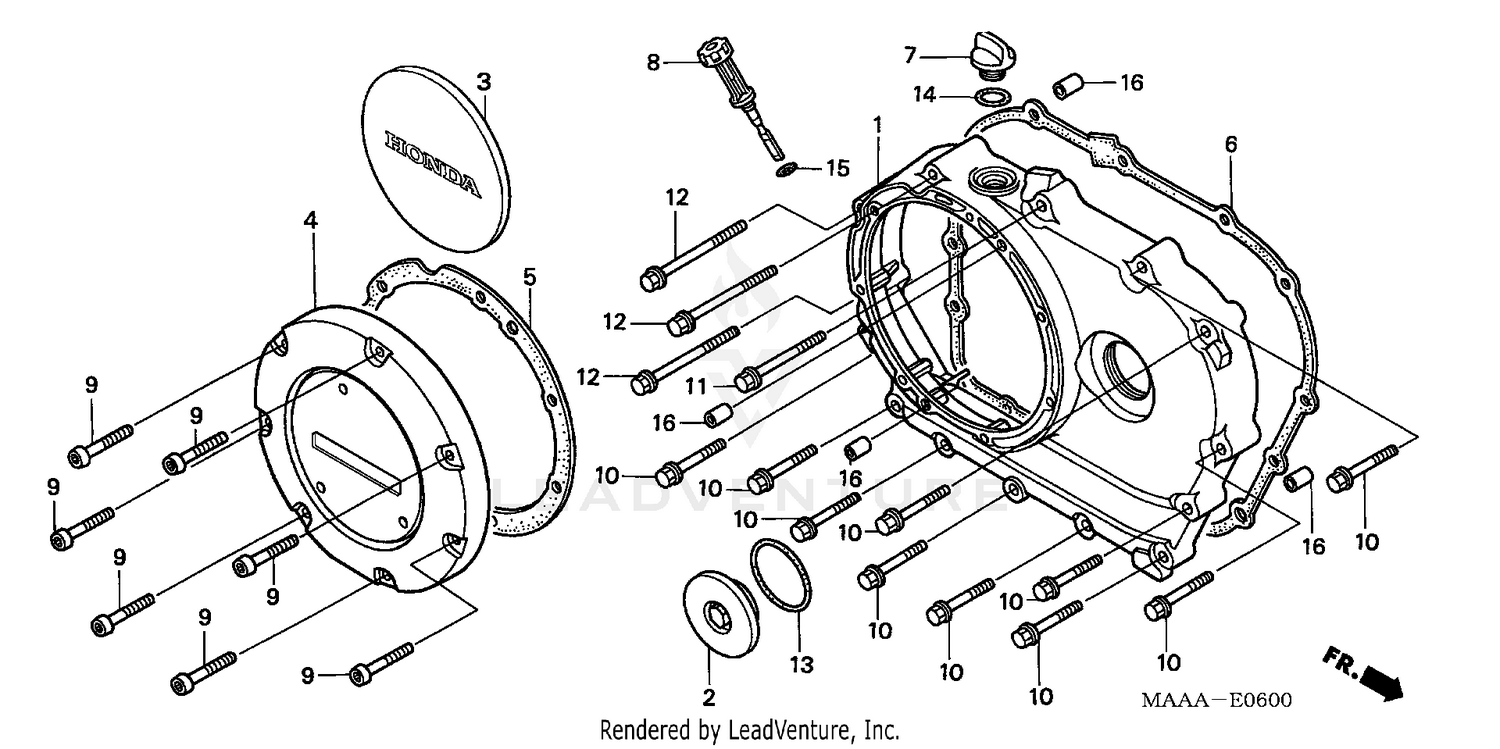 RIGHT CRANKCASE COVER
