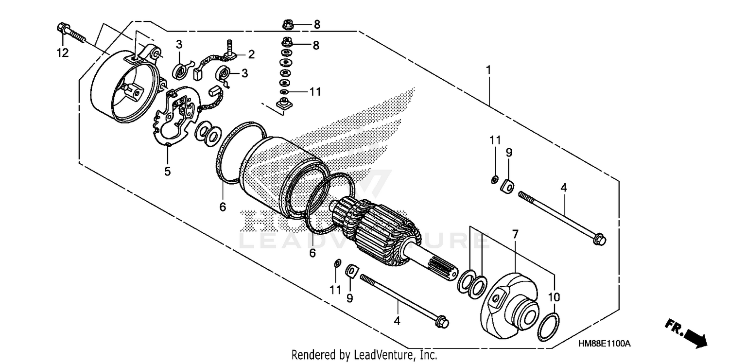 STARTING MOTOR ('06-'07)