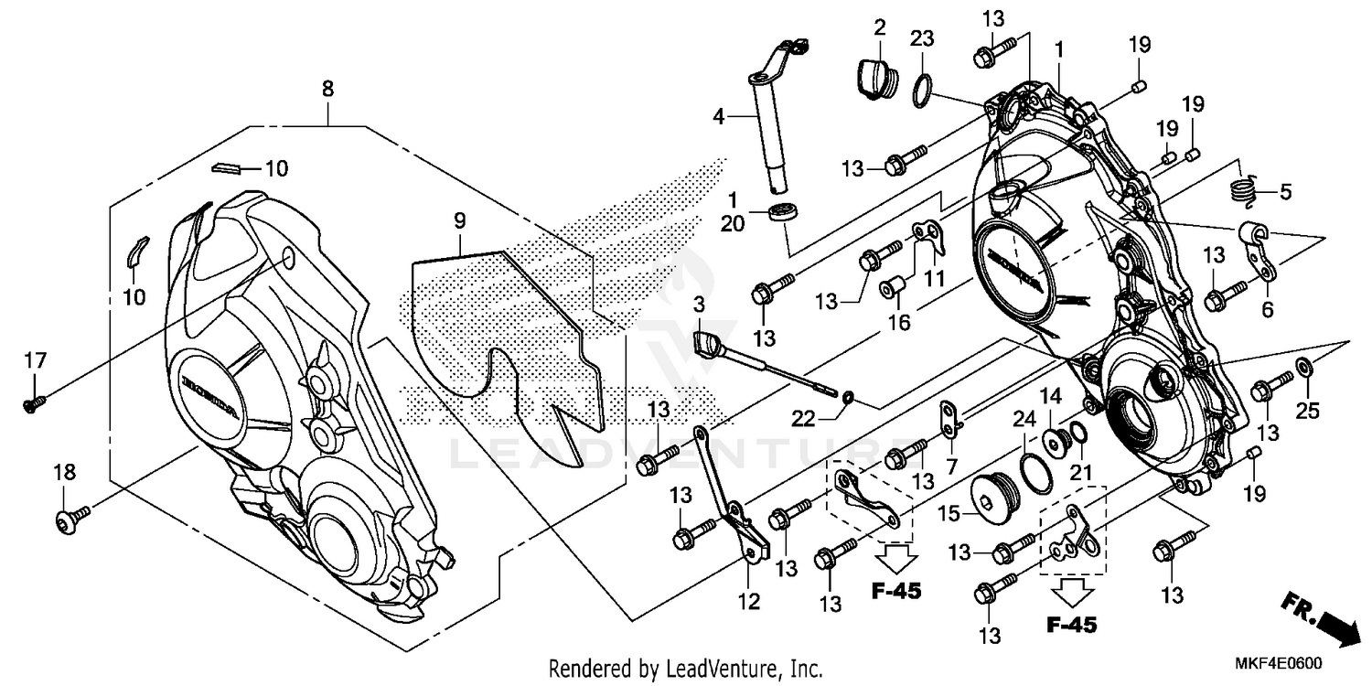 RIGHT CRANKCASE COVER