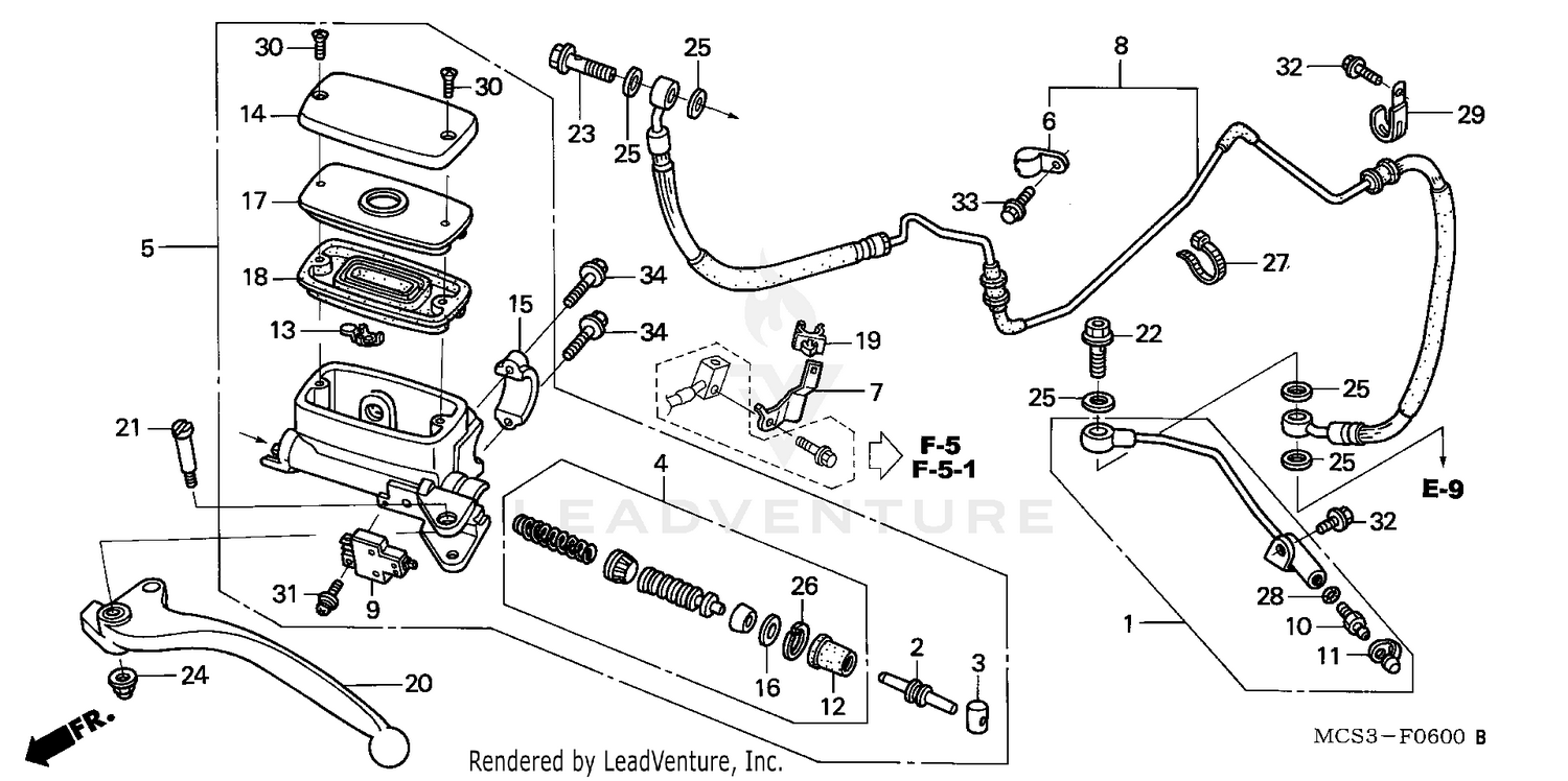 CLUTCH MASTER CYLINDER