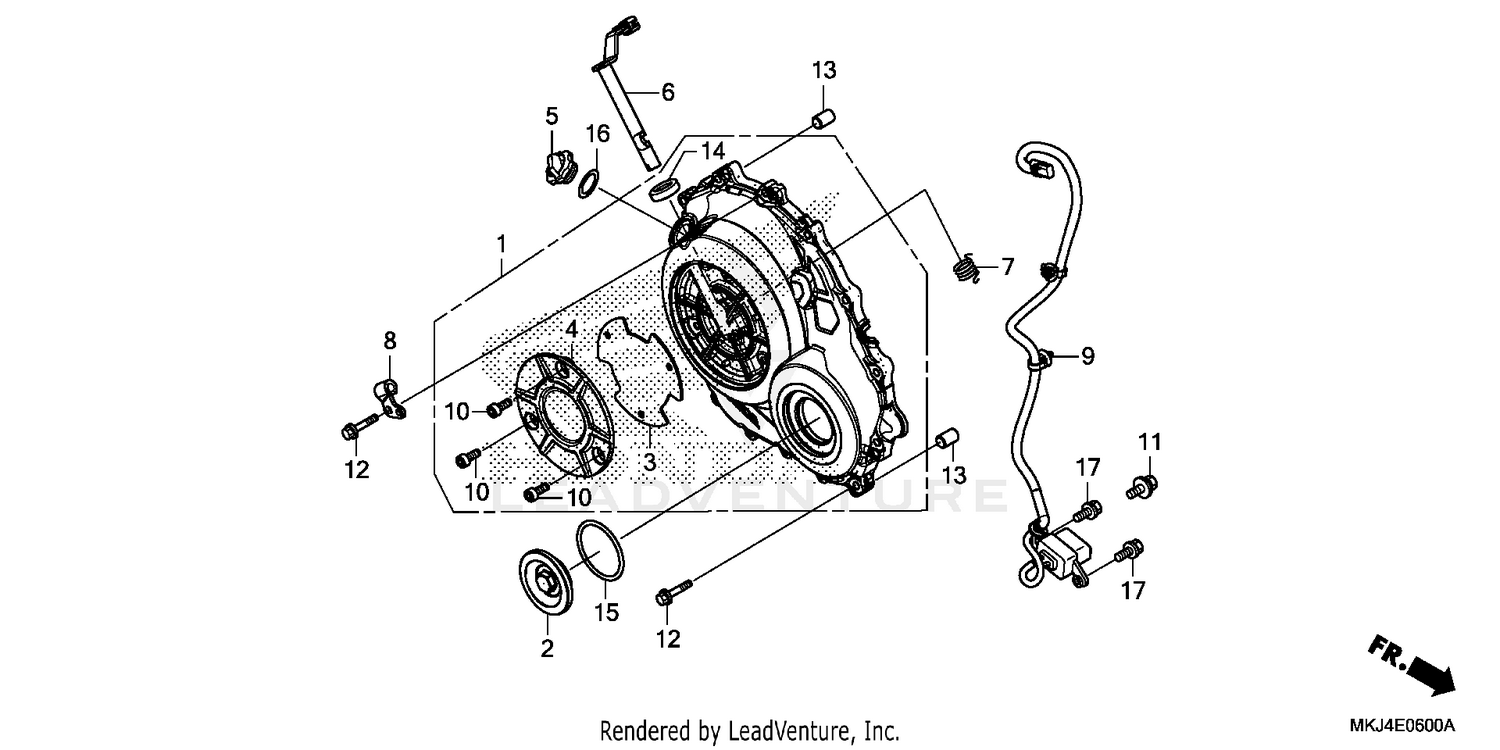 RIGHT CRANKCASE COVER