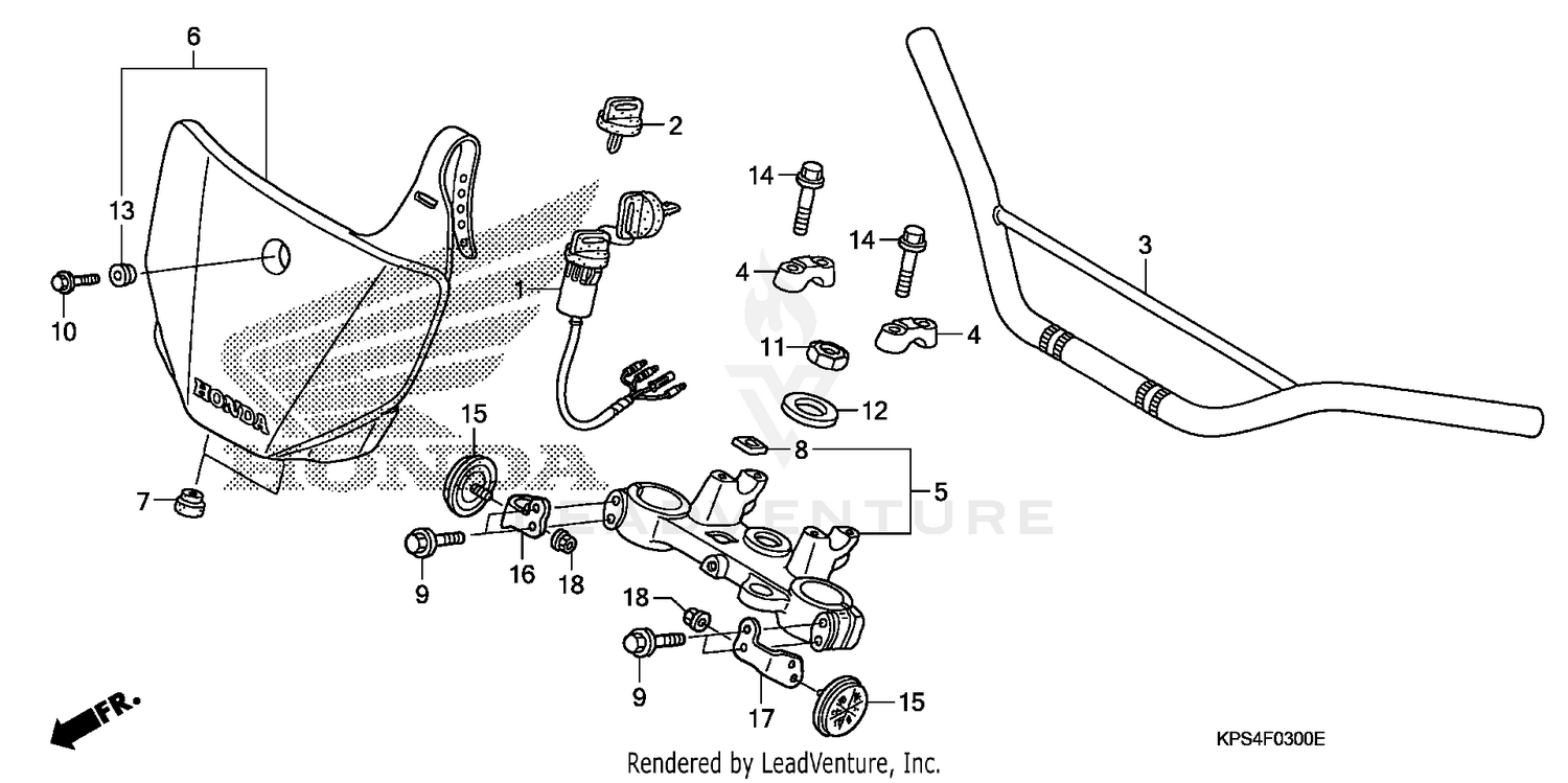 HANDLEBAR + TOP BRIDGE