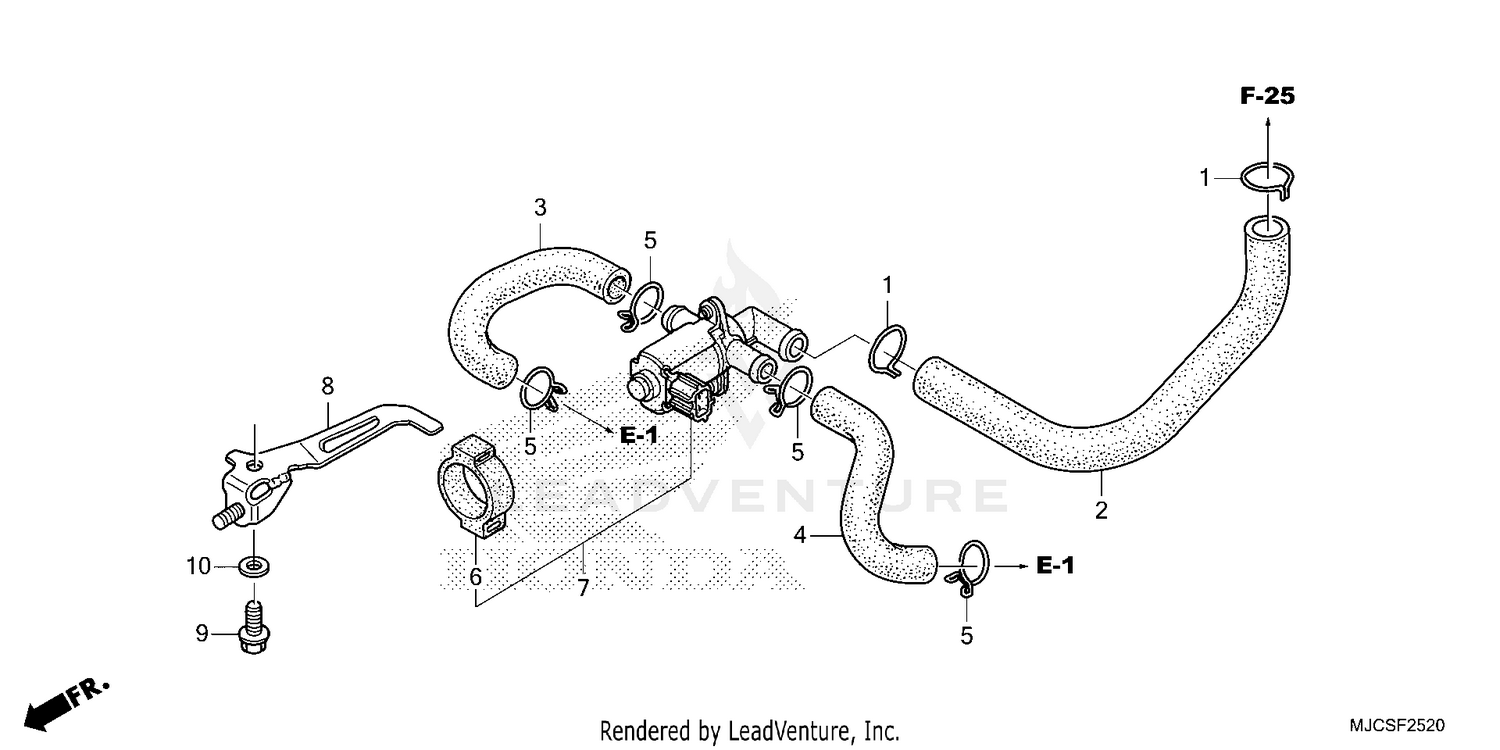 AIR INJECTION CONTROL    VALVE