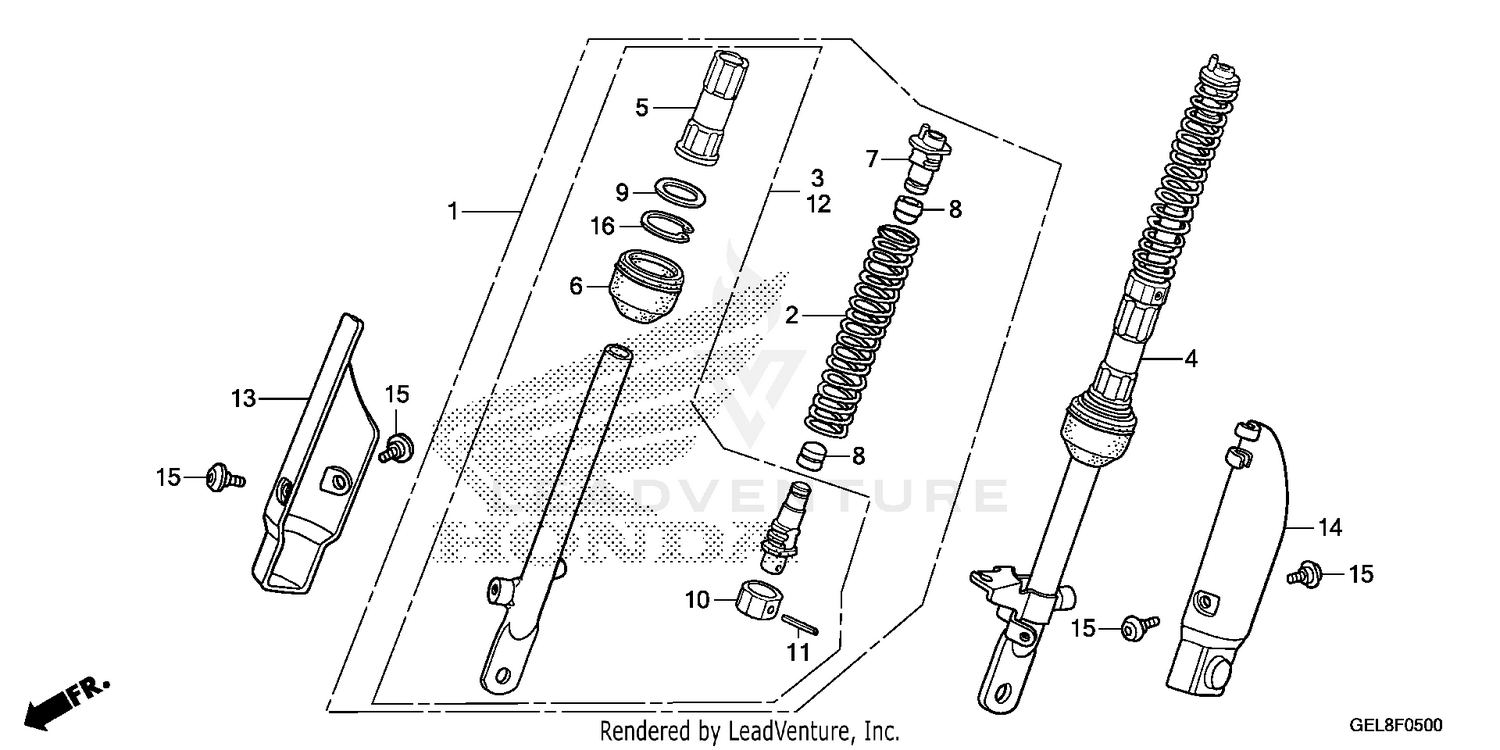 FRONT SHOCK ABSORBER