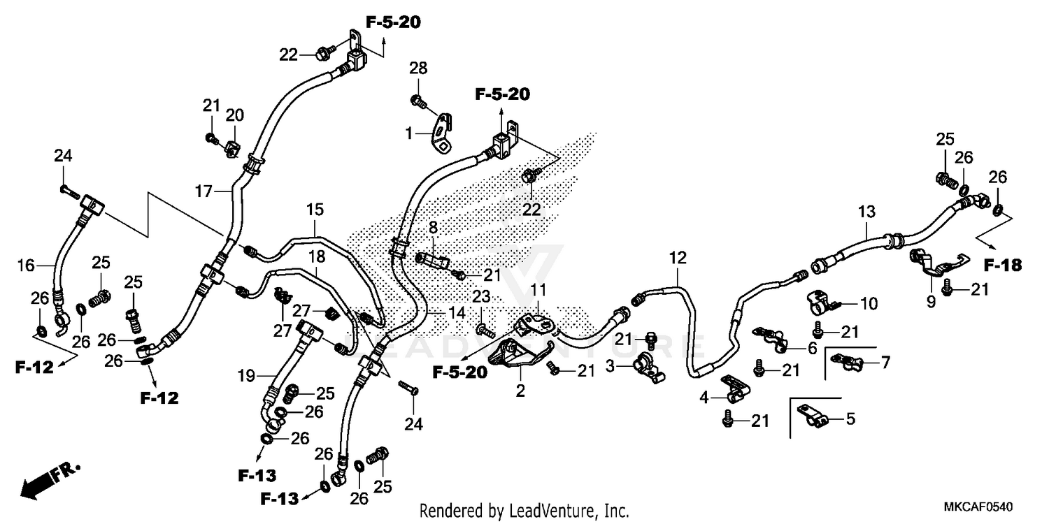 BRAKE HOSE@BRAKE PIPE