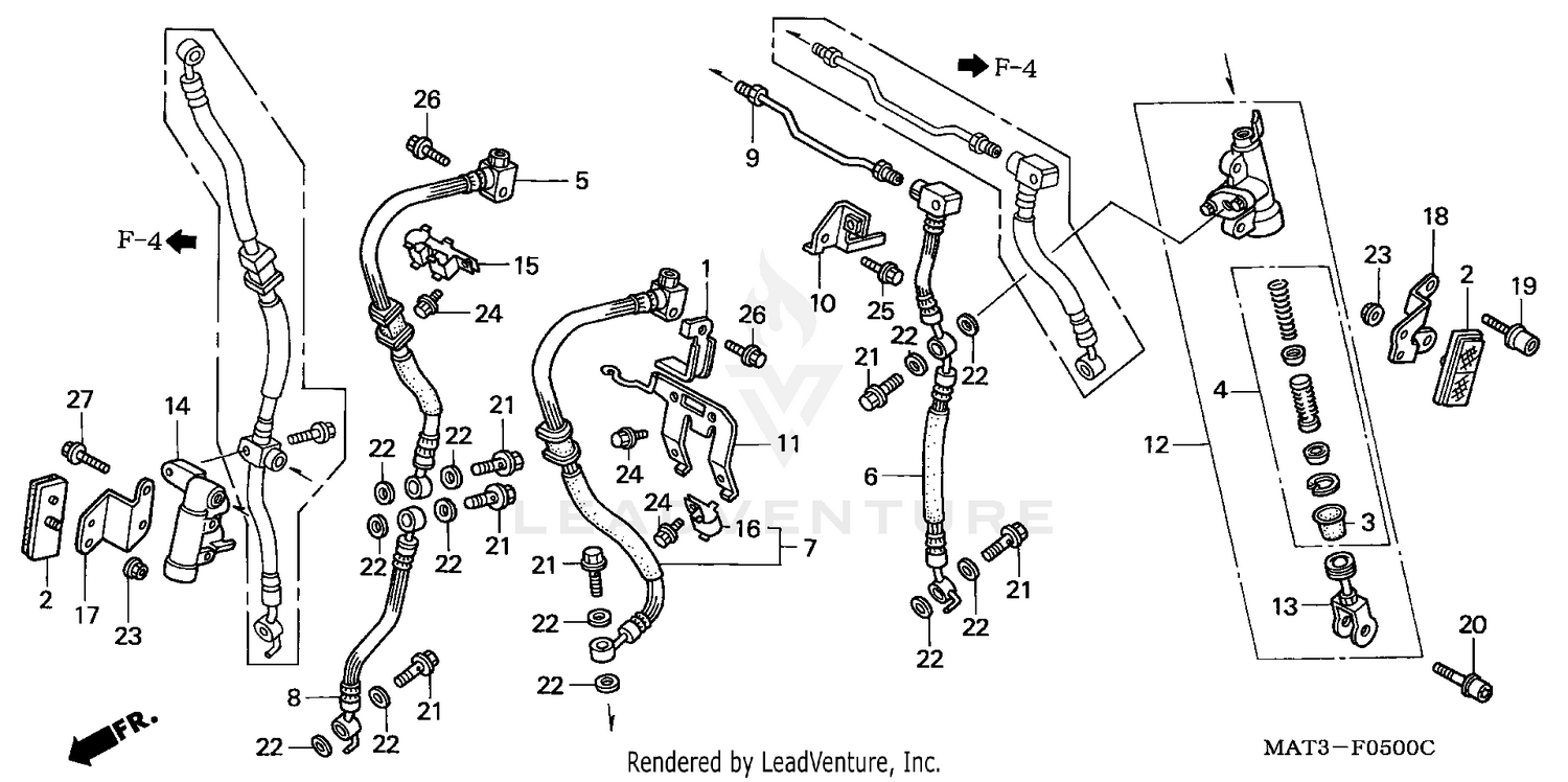 SECOND MASTER CYLINDER