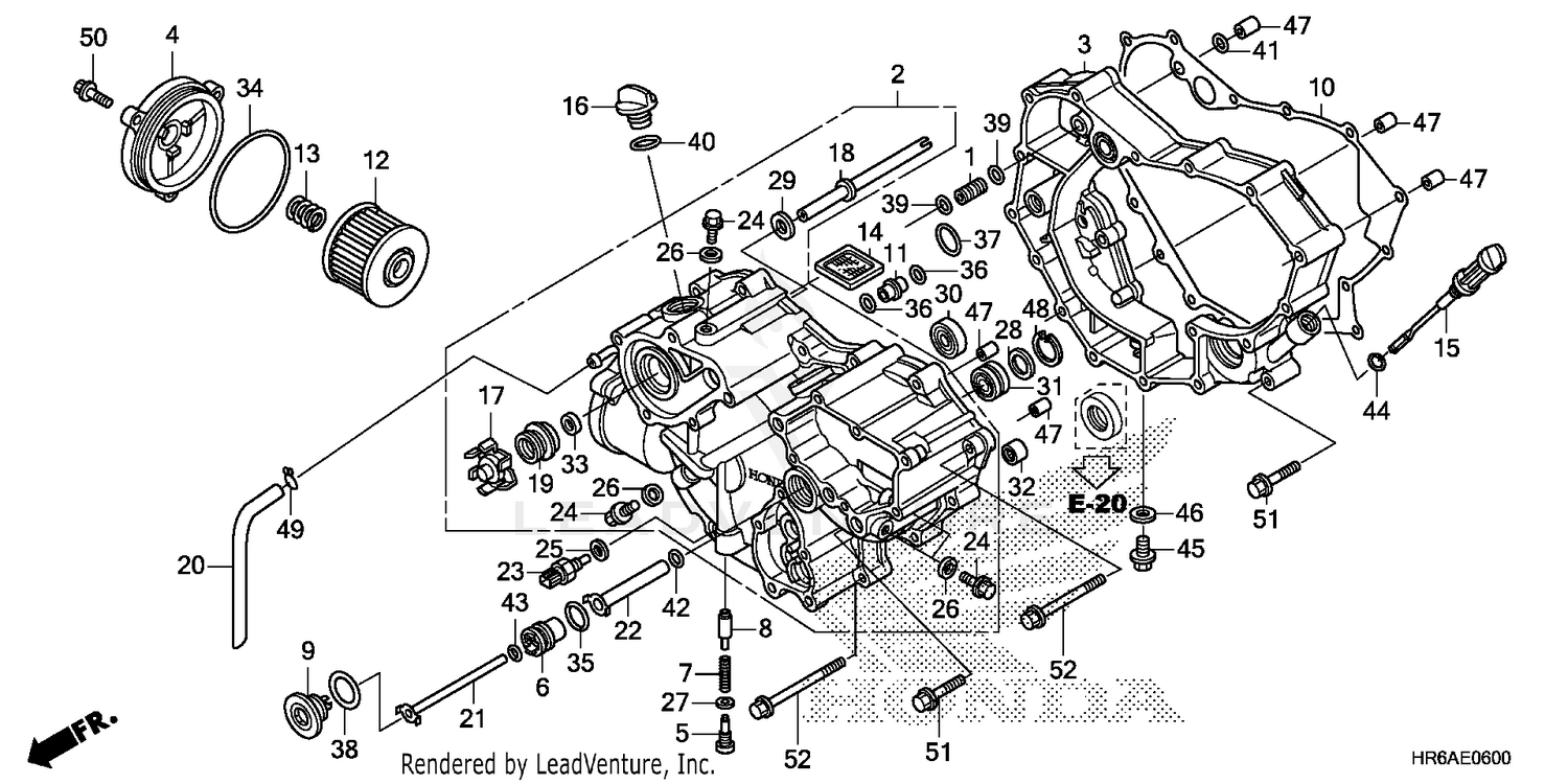 FRONT CRANKCASE COVER