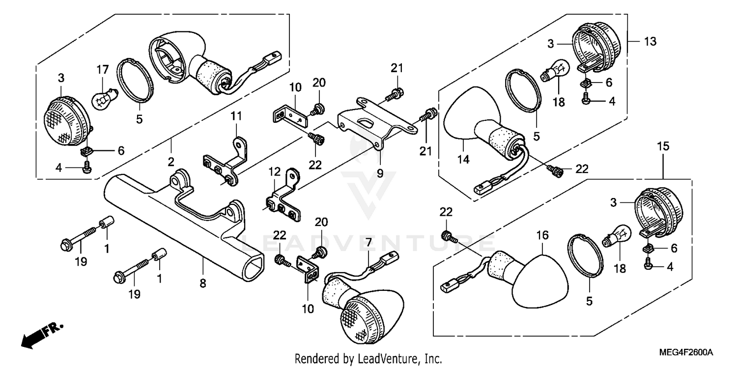 FRONT@REAR TURN SIGNAL