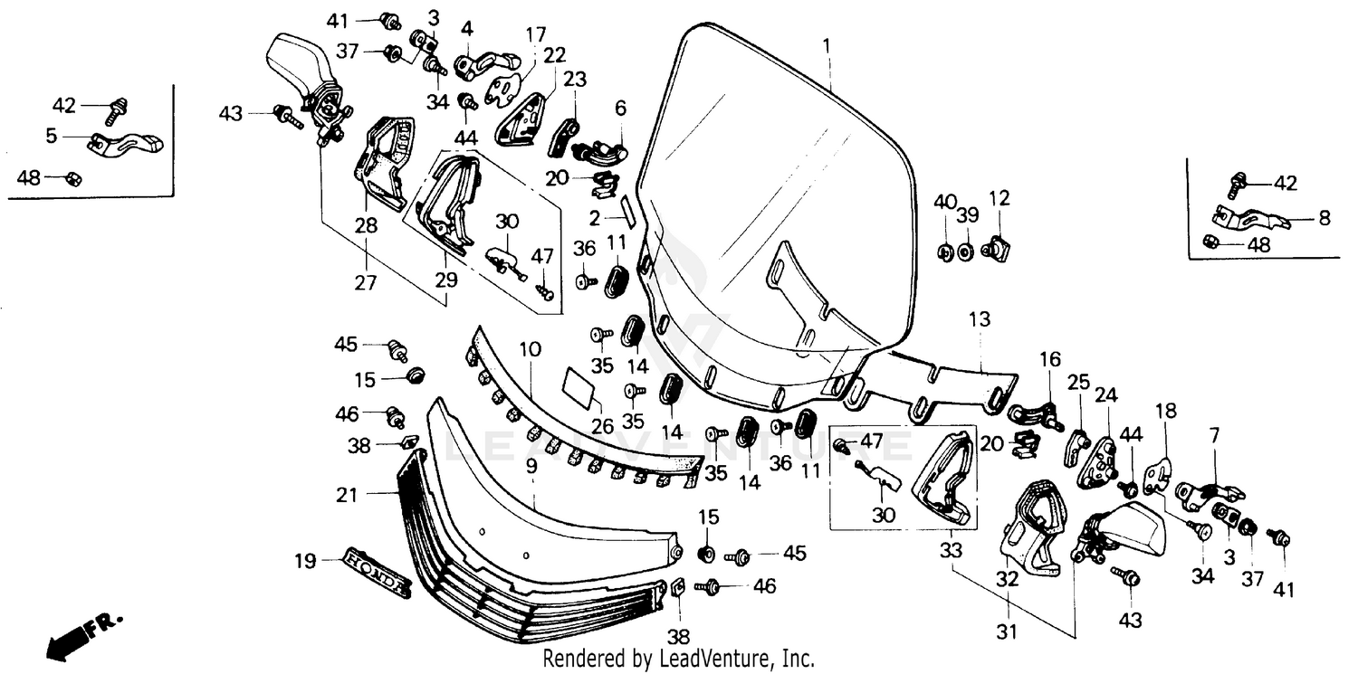 WIND SCREEN EXCEPT SE