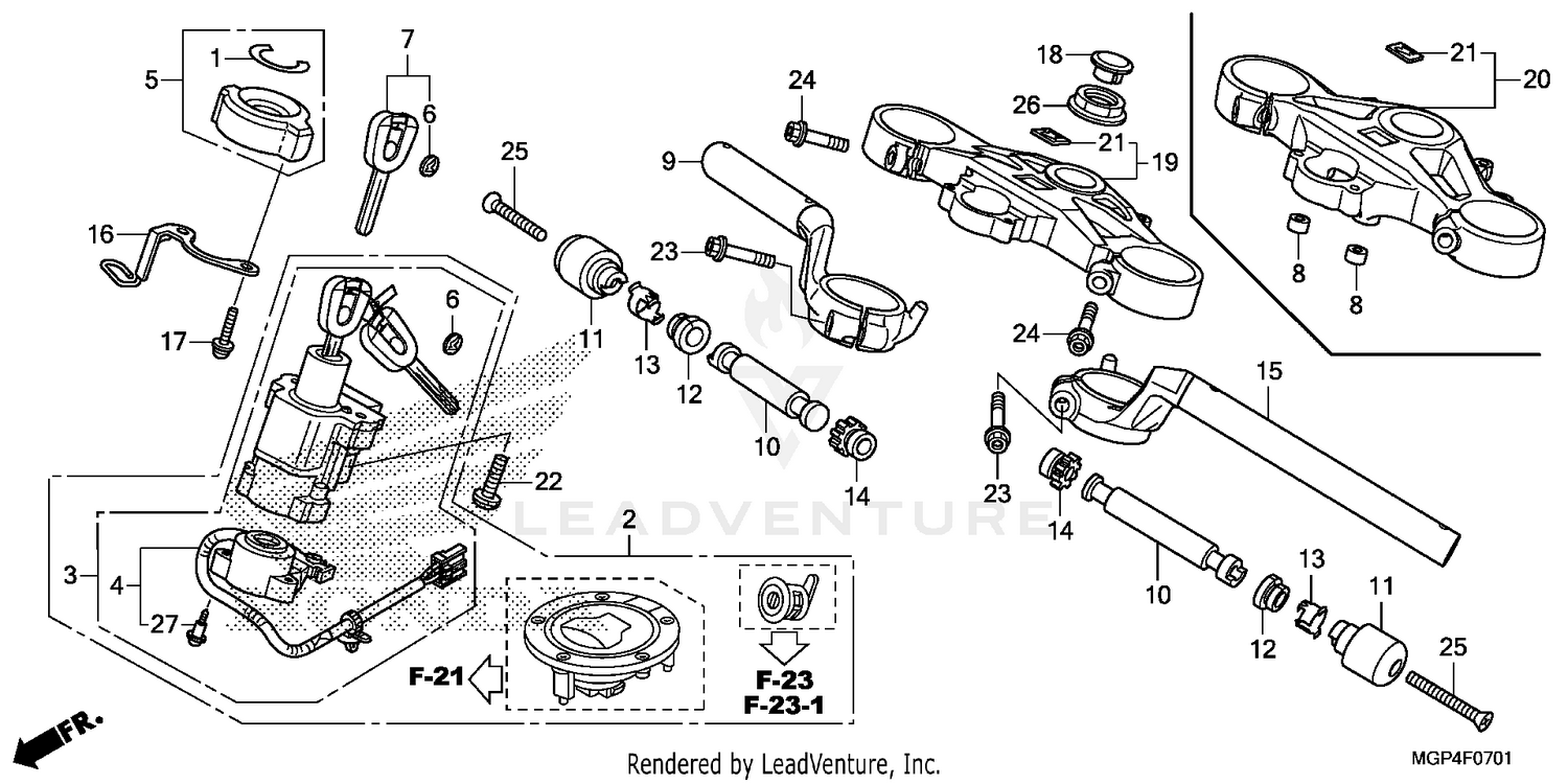 HANDLEBAR@TOP BRIDGE     (2)