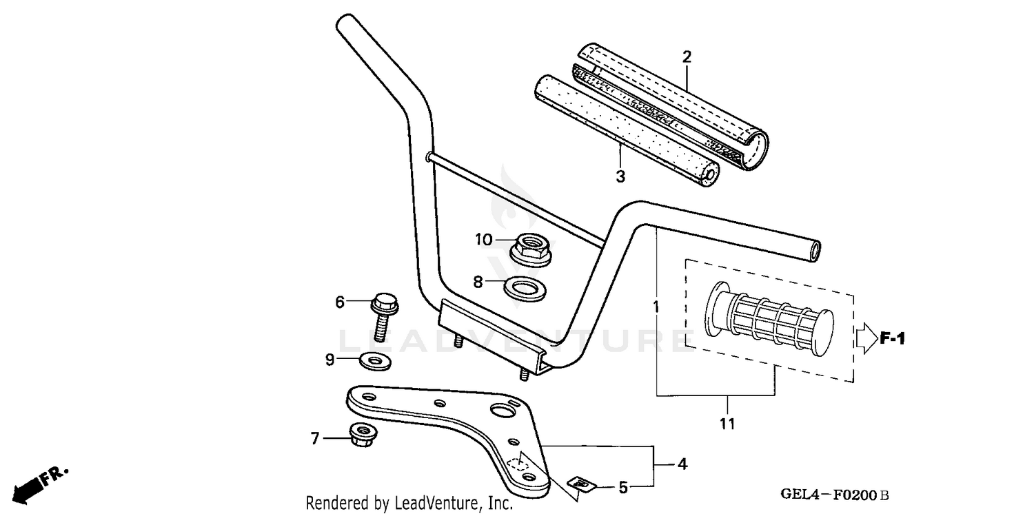 HANDLEBAR + TOP BRIDGE