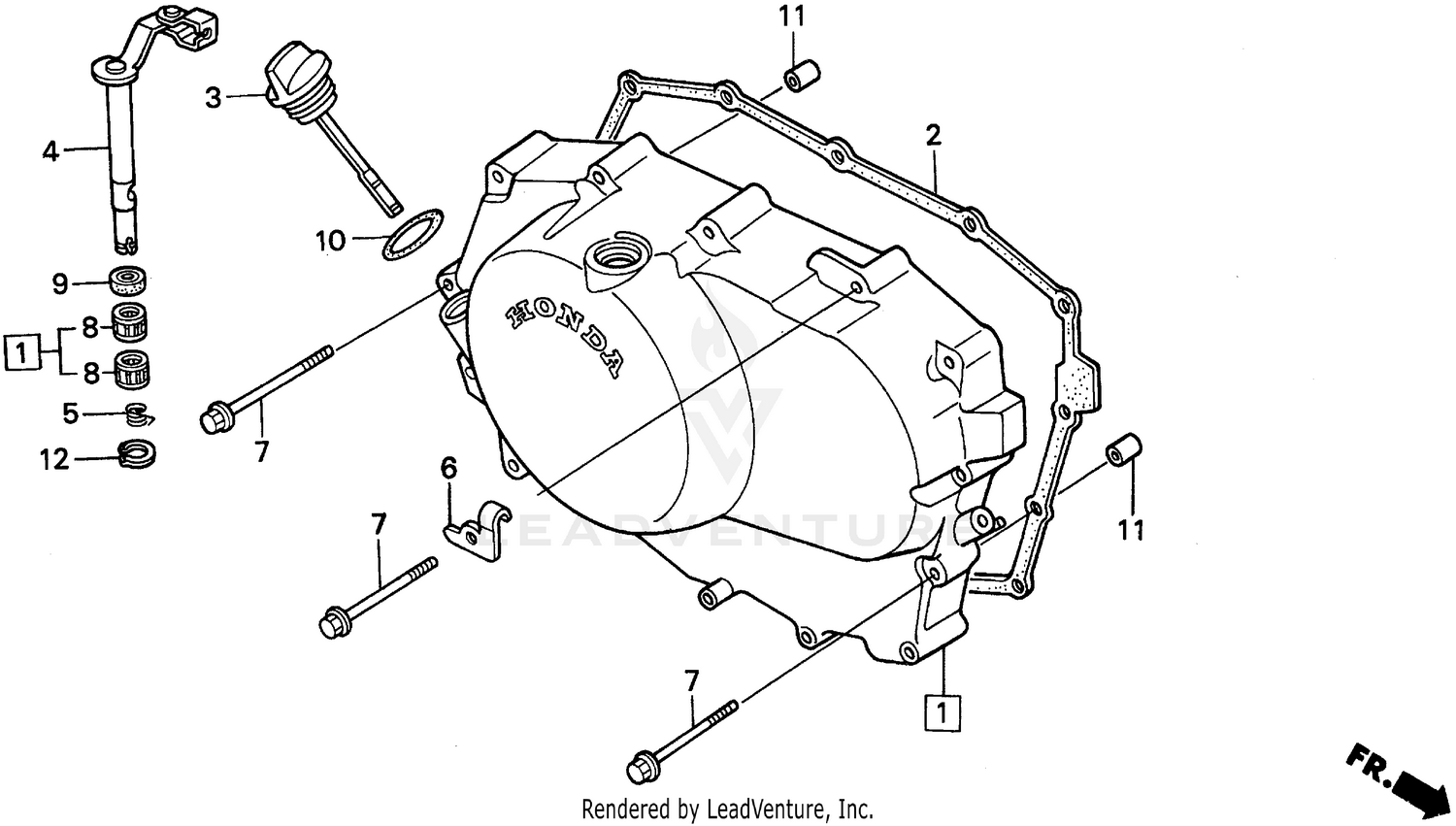 RIGHT CRANKCASE COVER