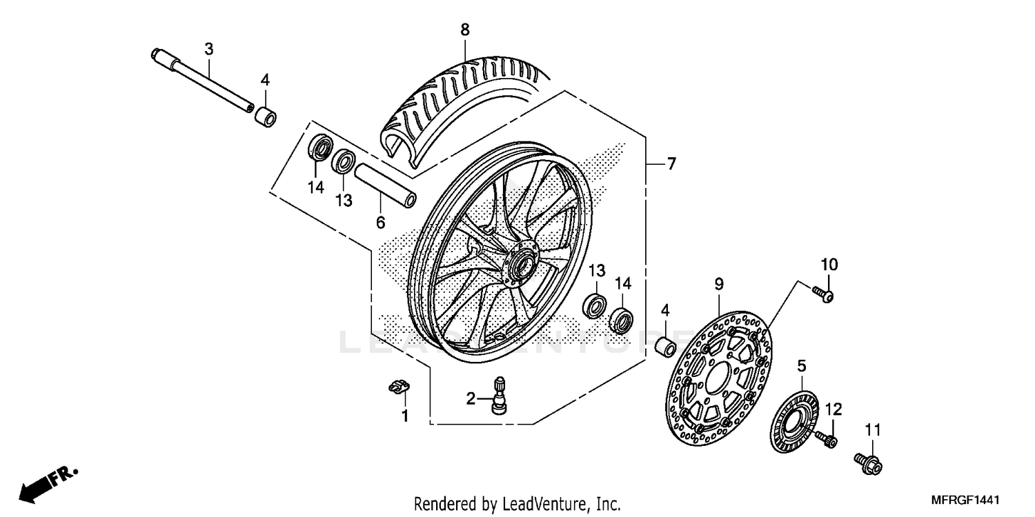 FRONT WHEEL (2)