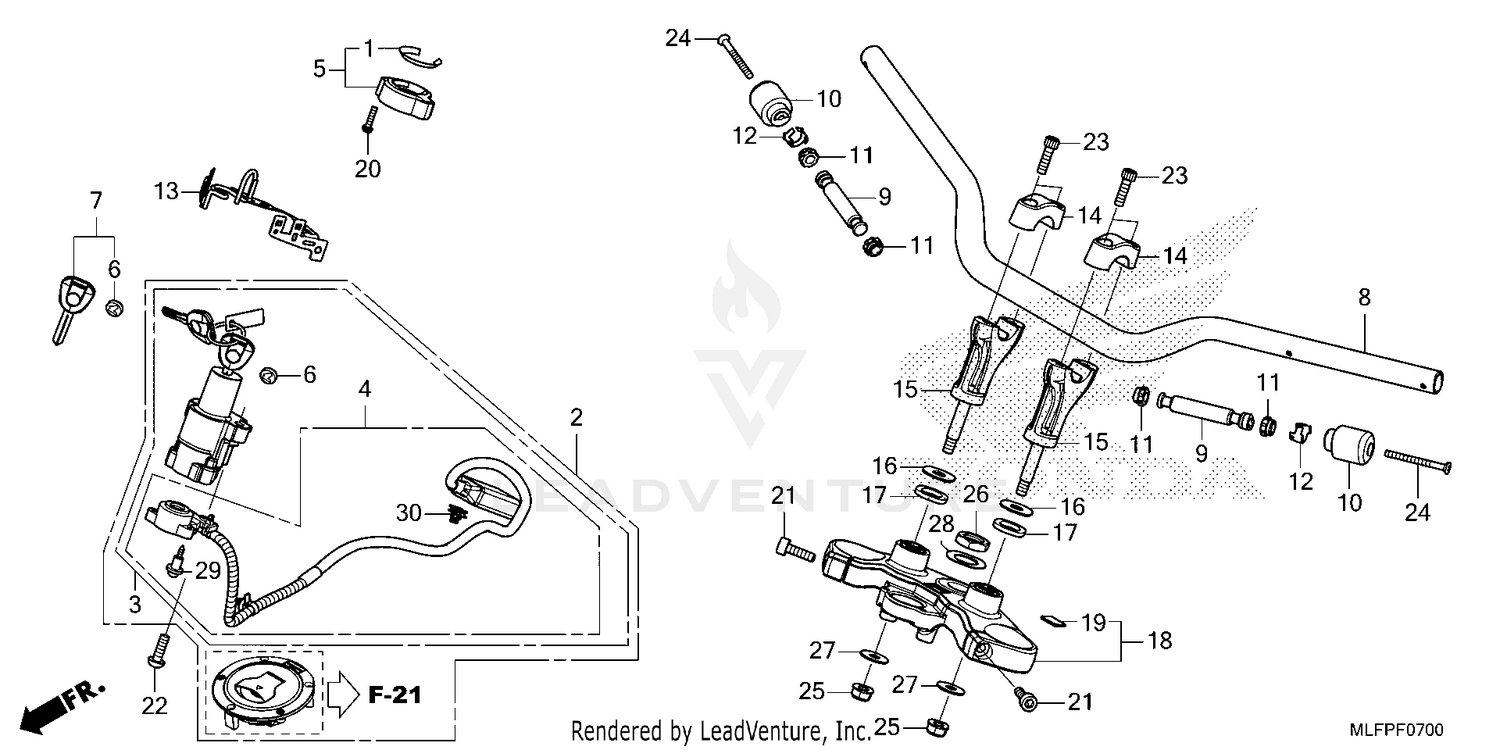 HANDLEBAR@TOP BRIDGE