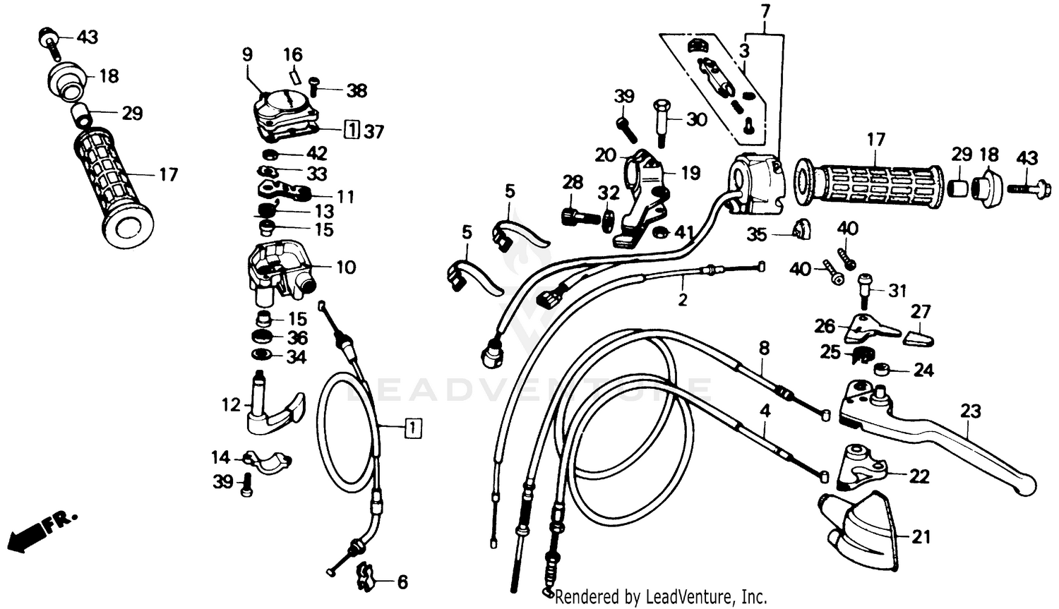 HANDLE SWITCH + CABLES