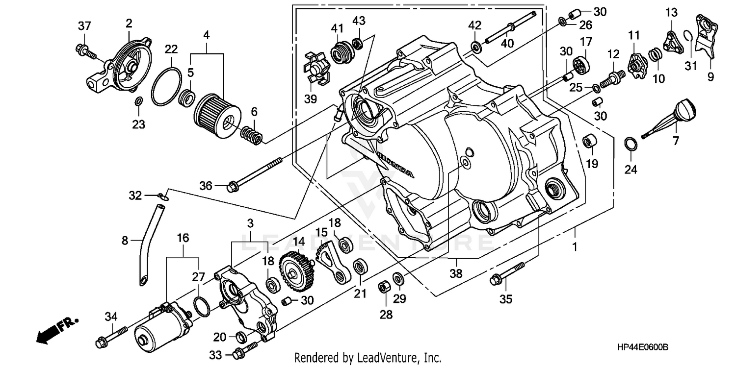FRONT CRANKCASE COVER