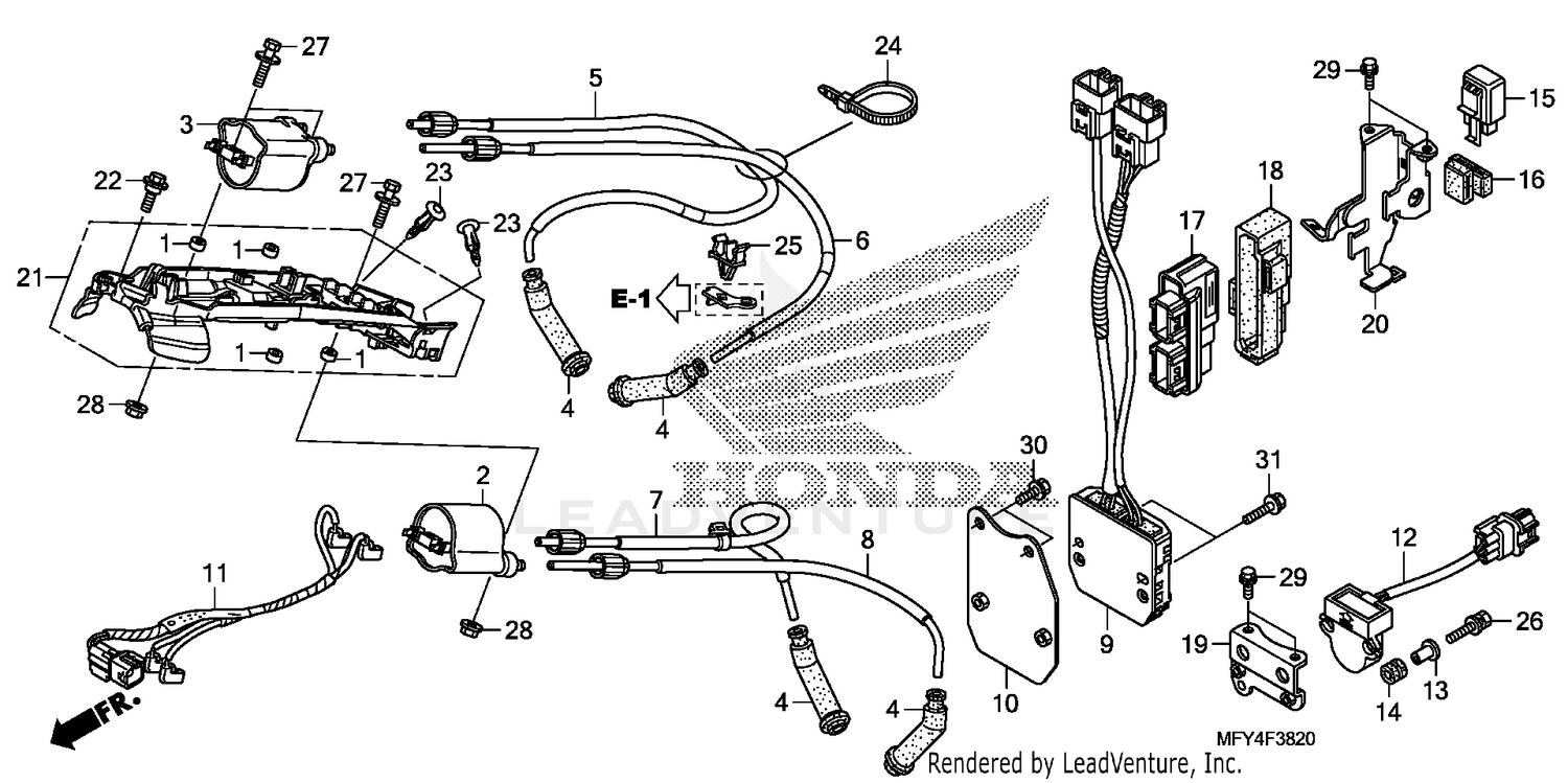 IGNITION COIL@ECU