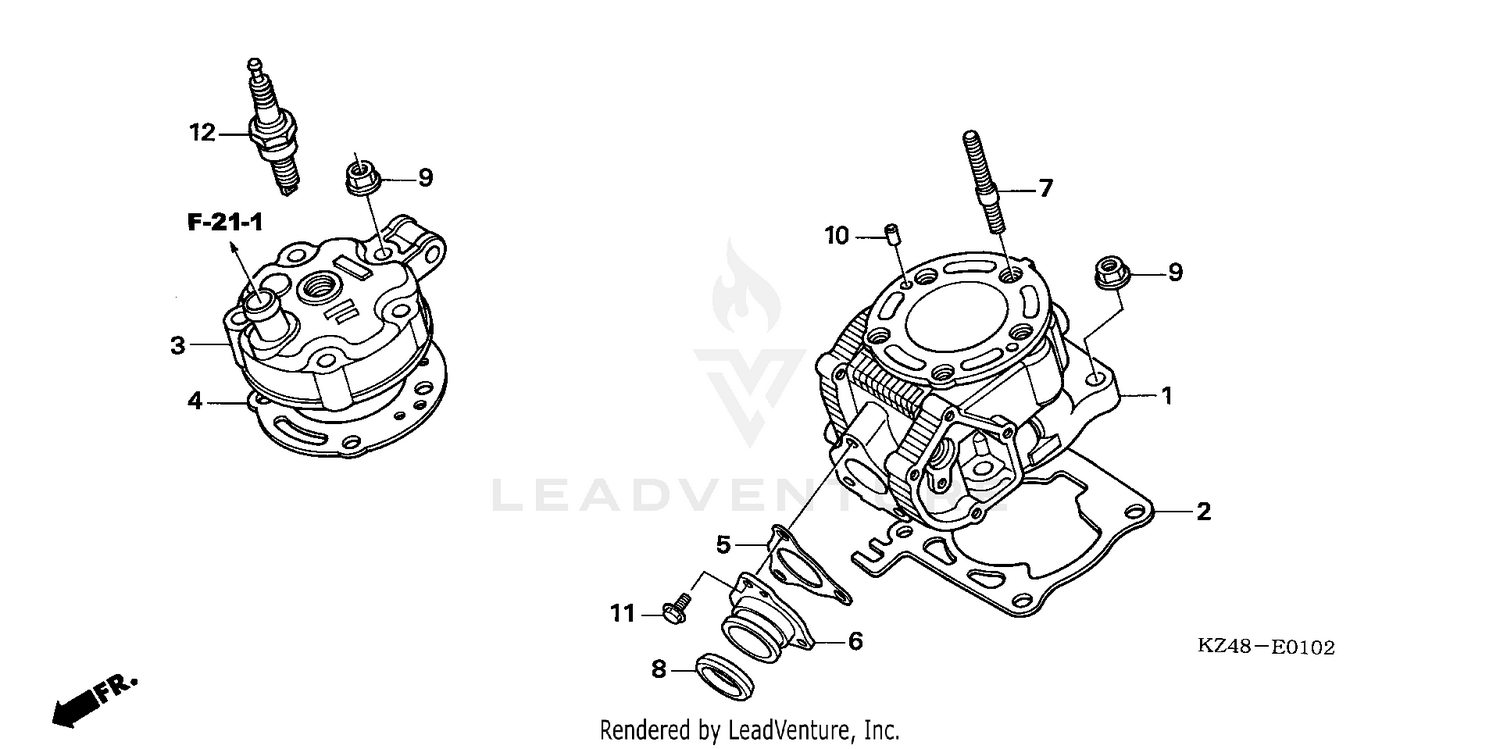 CYLINDER HEAD ('05-'07)