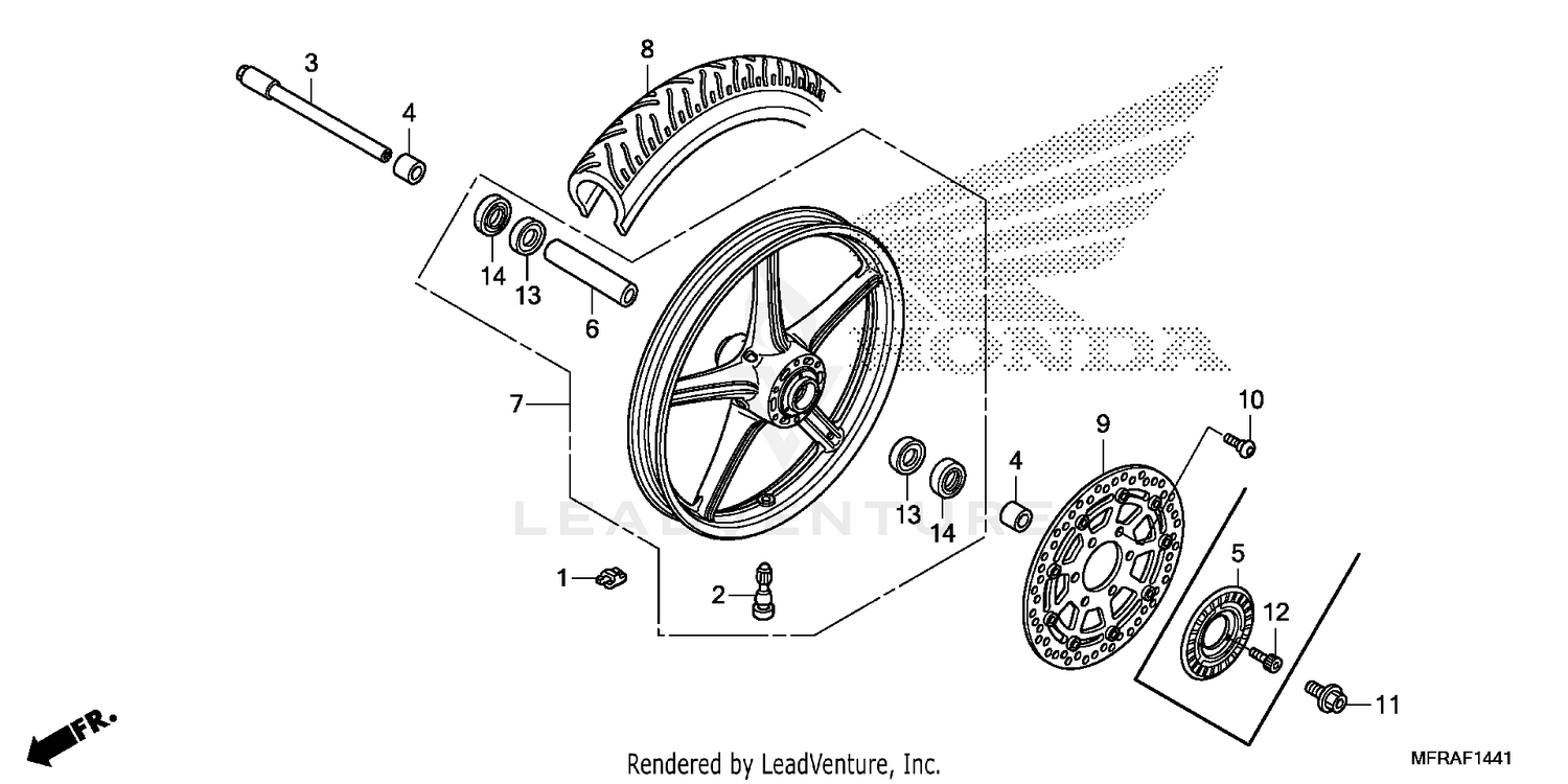 FRONT WHEEL (2)