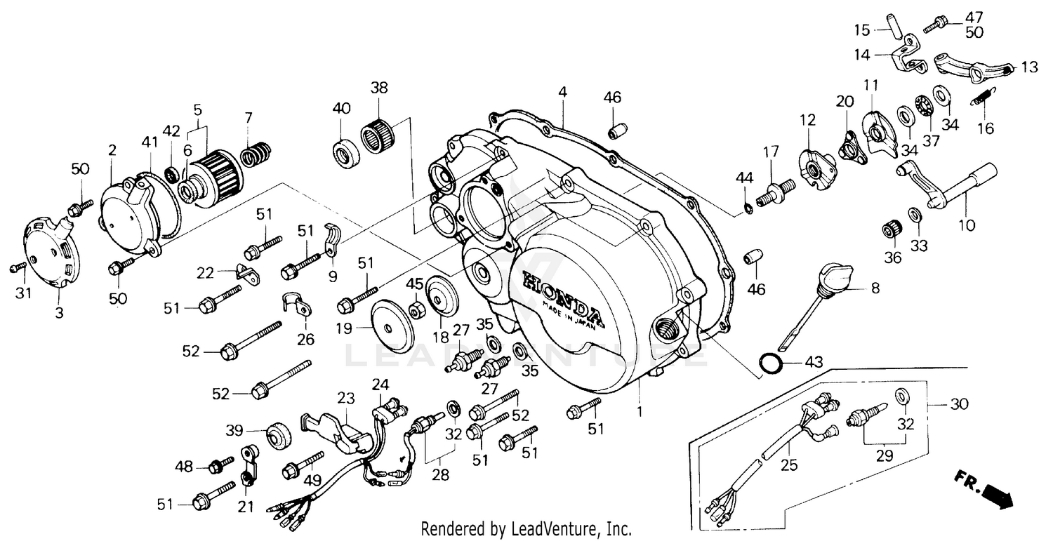 RIGHT CRANKCASE COVER