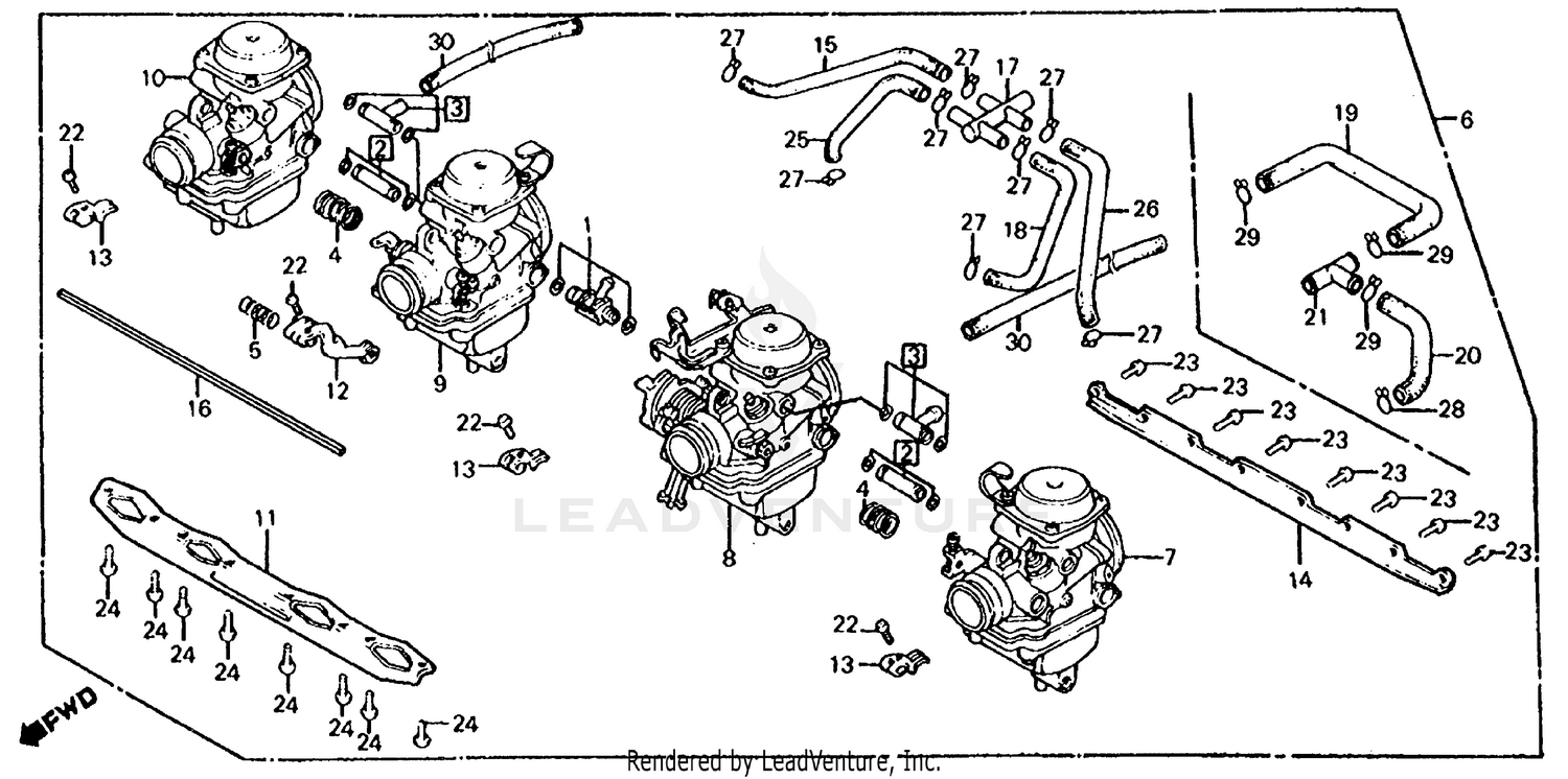 CARBURETOR (ASSY., LINK)