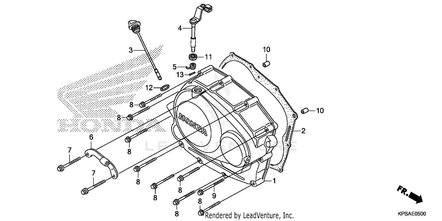RIGHT CRANKCASE COVER