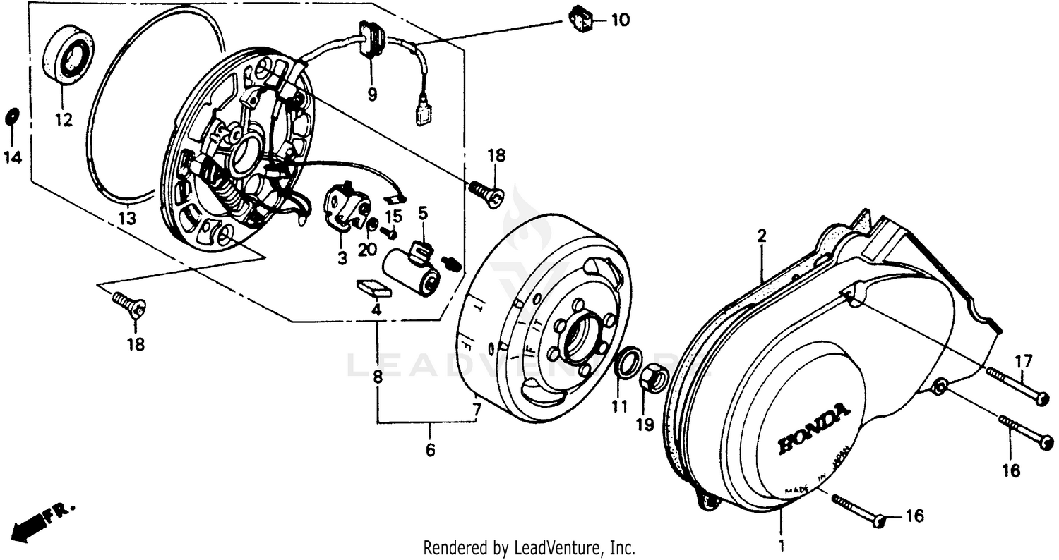 ALTERNATOR 86-87