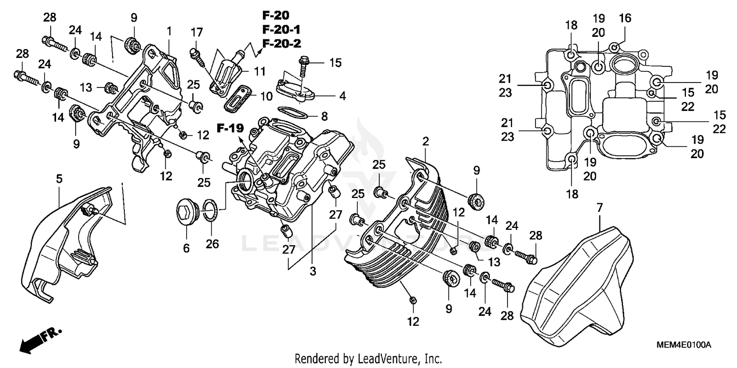 FRONT CYLINDER HEAD COVER