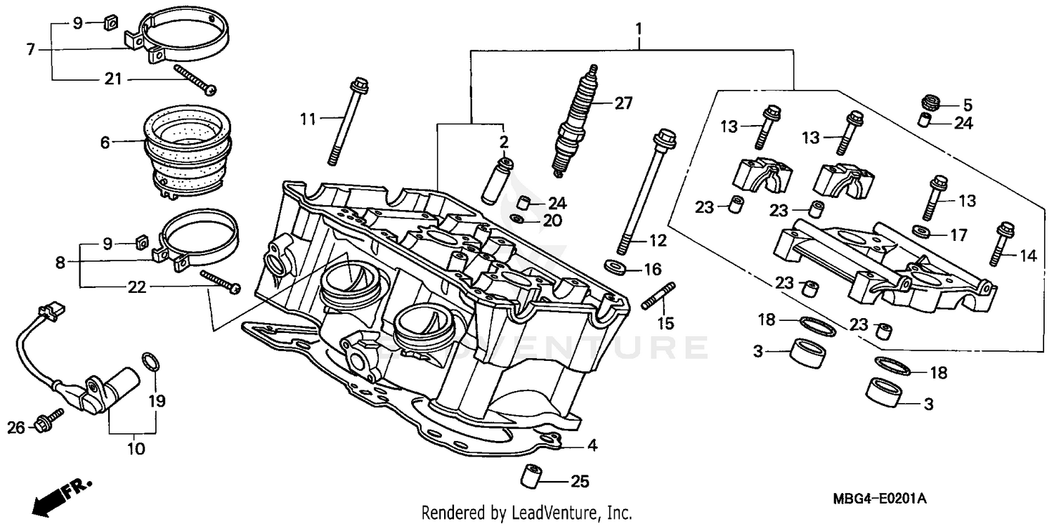 CYLINDER HEAD REAR