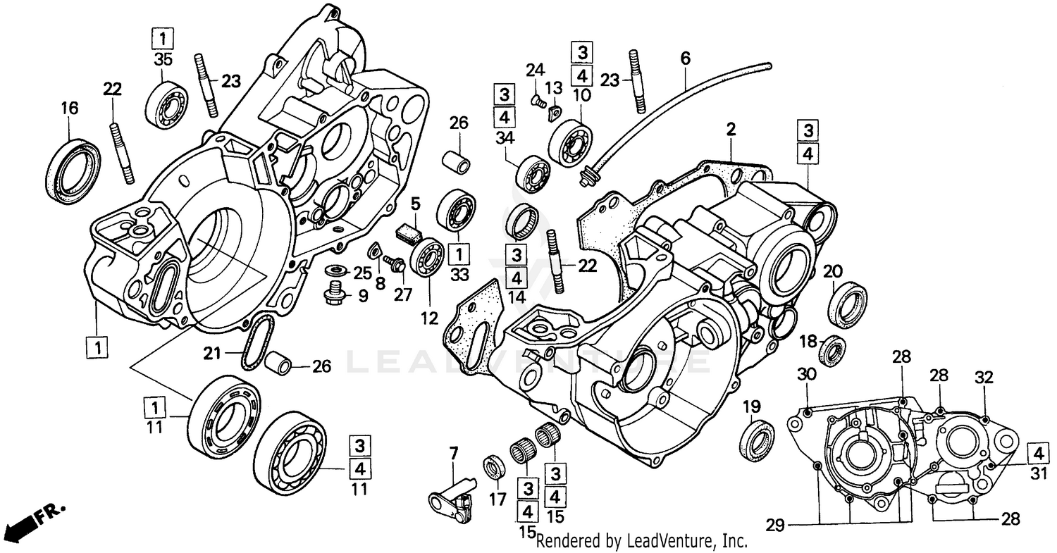 CRANKCASE 92-96