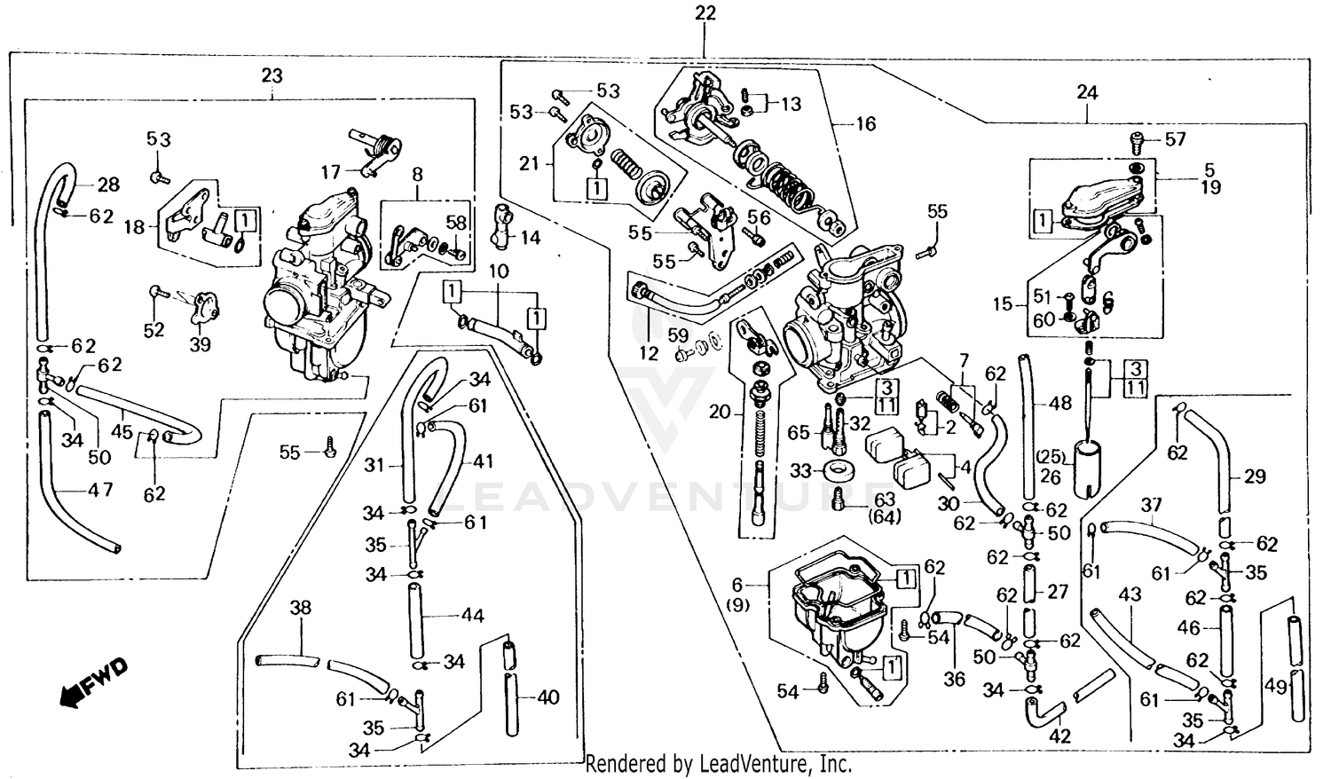 CARBURETOR 86-87