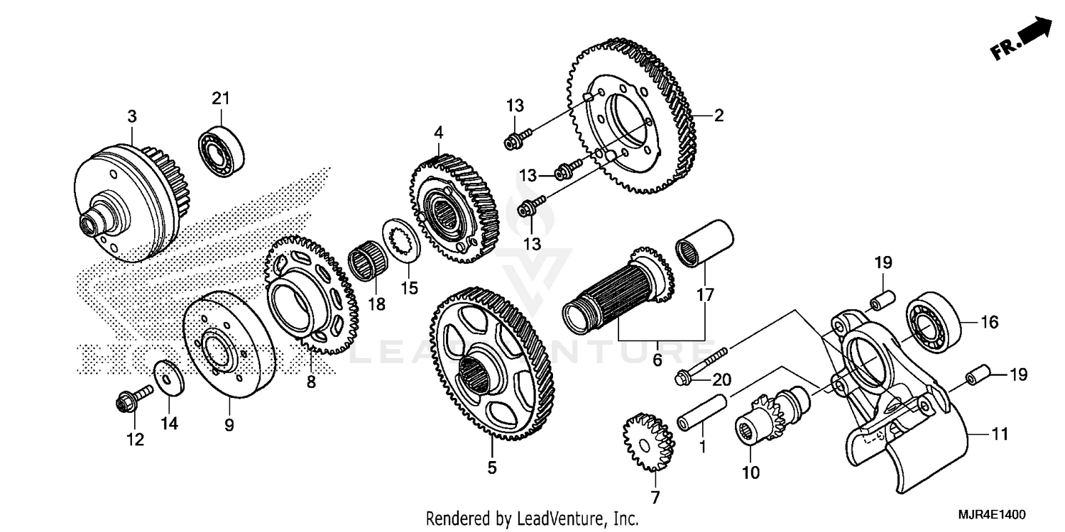 PRIMARY DRIVE GEAR