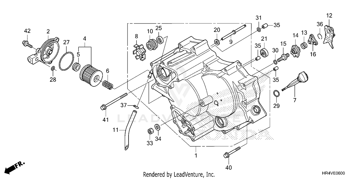 FRONT CRANKCASE COVER