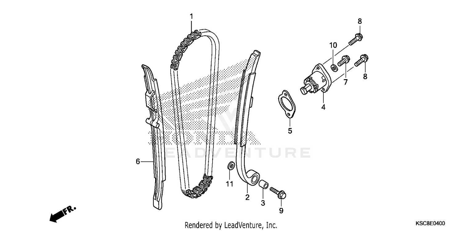CAM CHAIN + TENSIONER