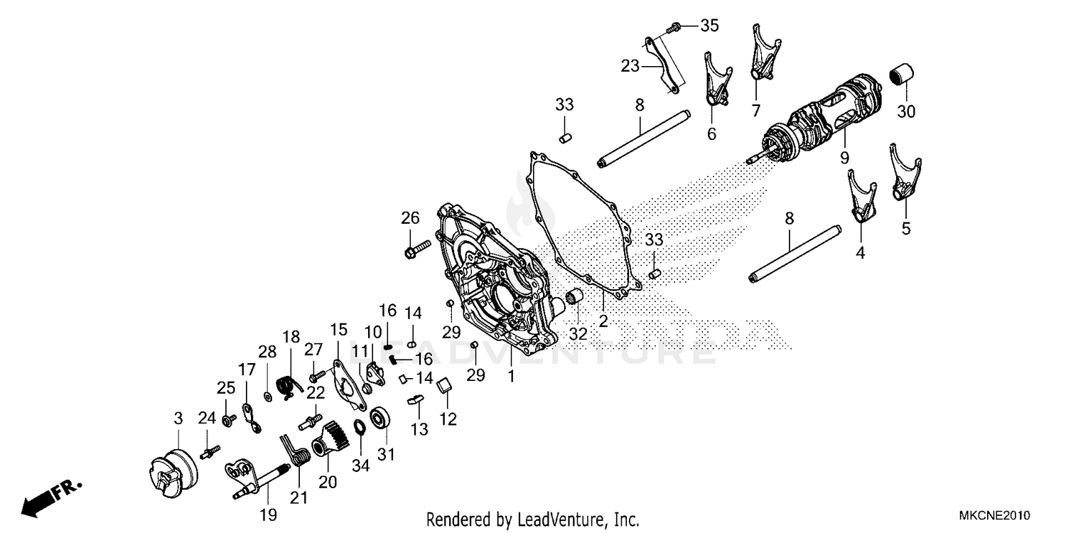 SHIFT DRUM@SHIFT FORK    (DCT)