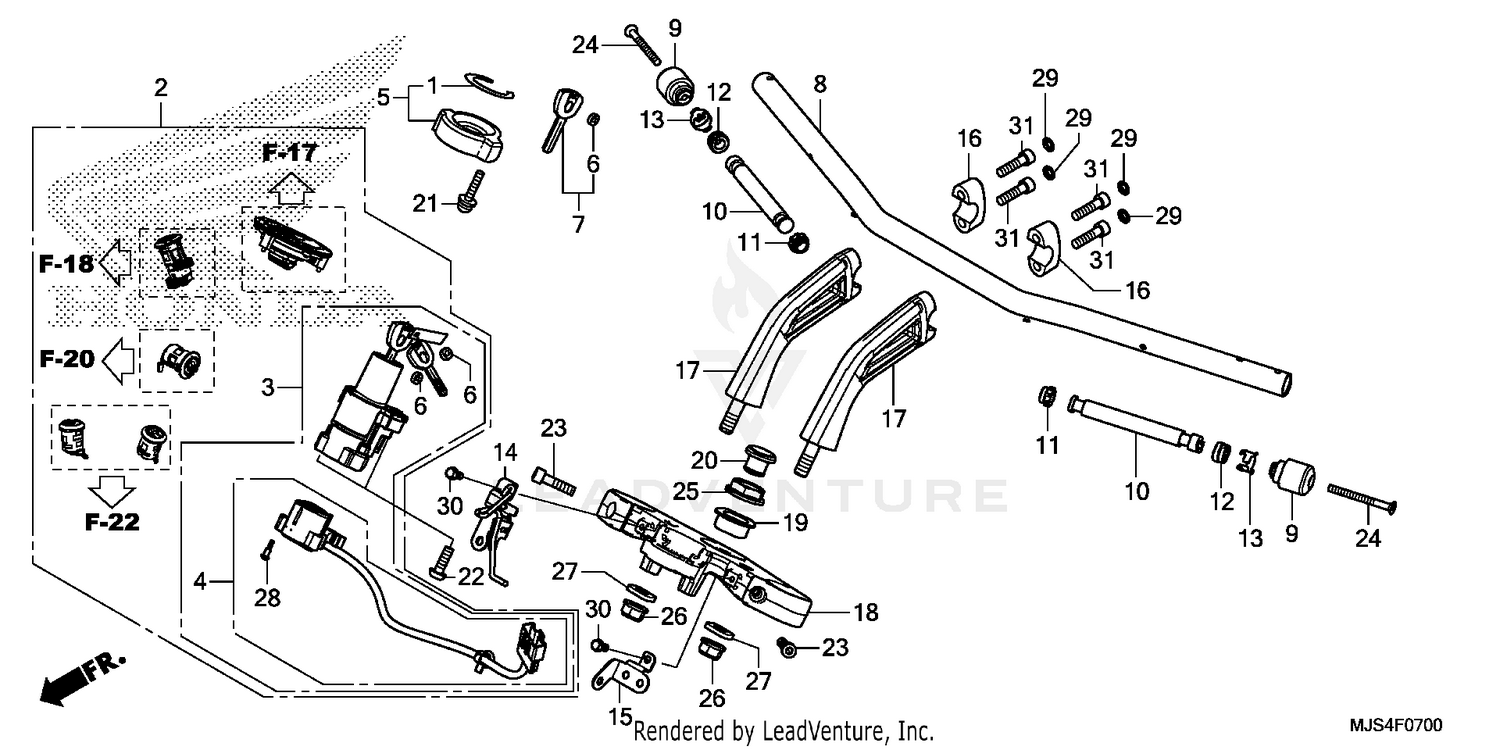 HANDLEBAR@TOP BRIDGE